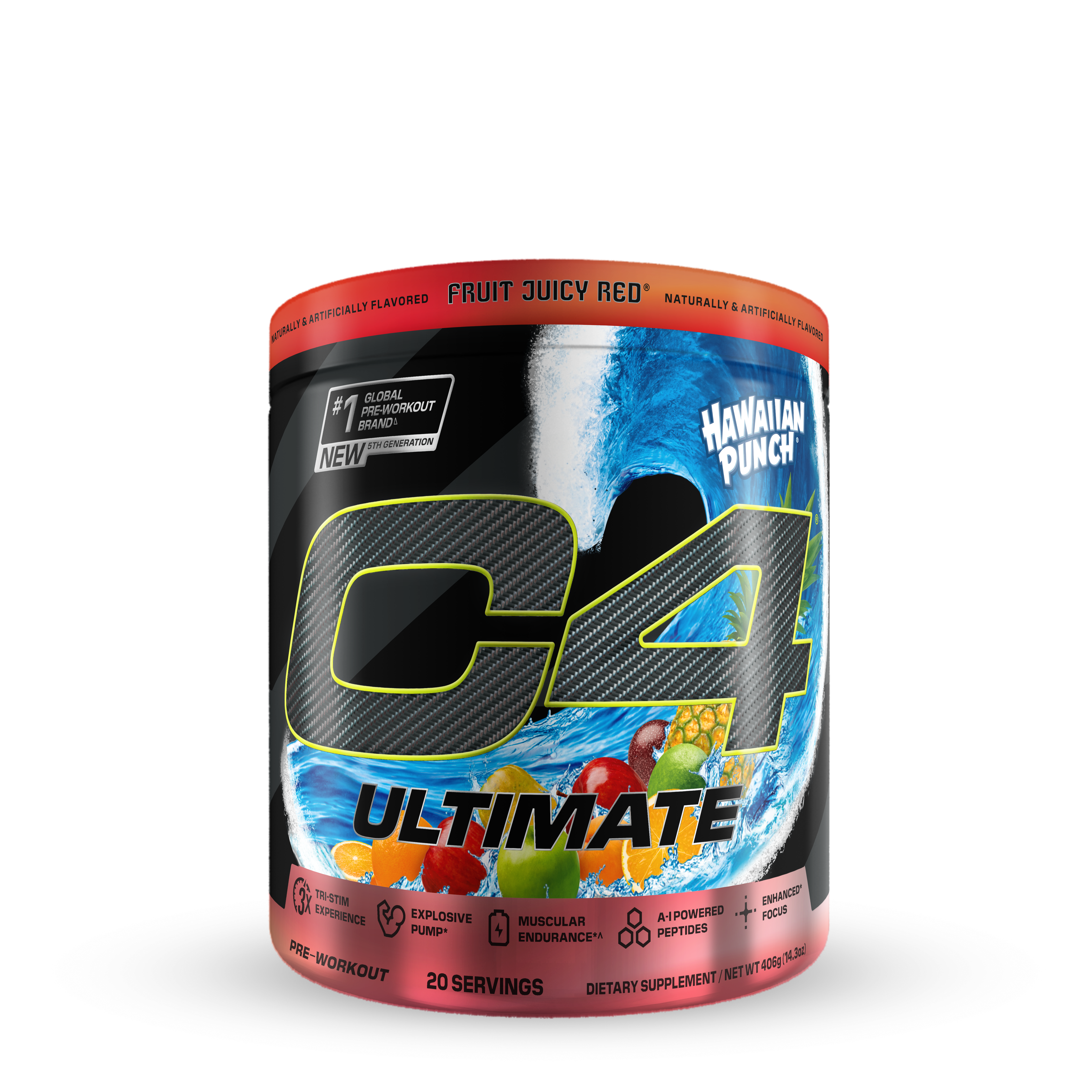 Cellucor C4 Ultimate Pre-Workout - Hawaiian Punch (20 Servings)