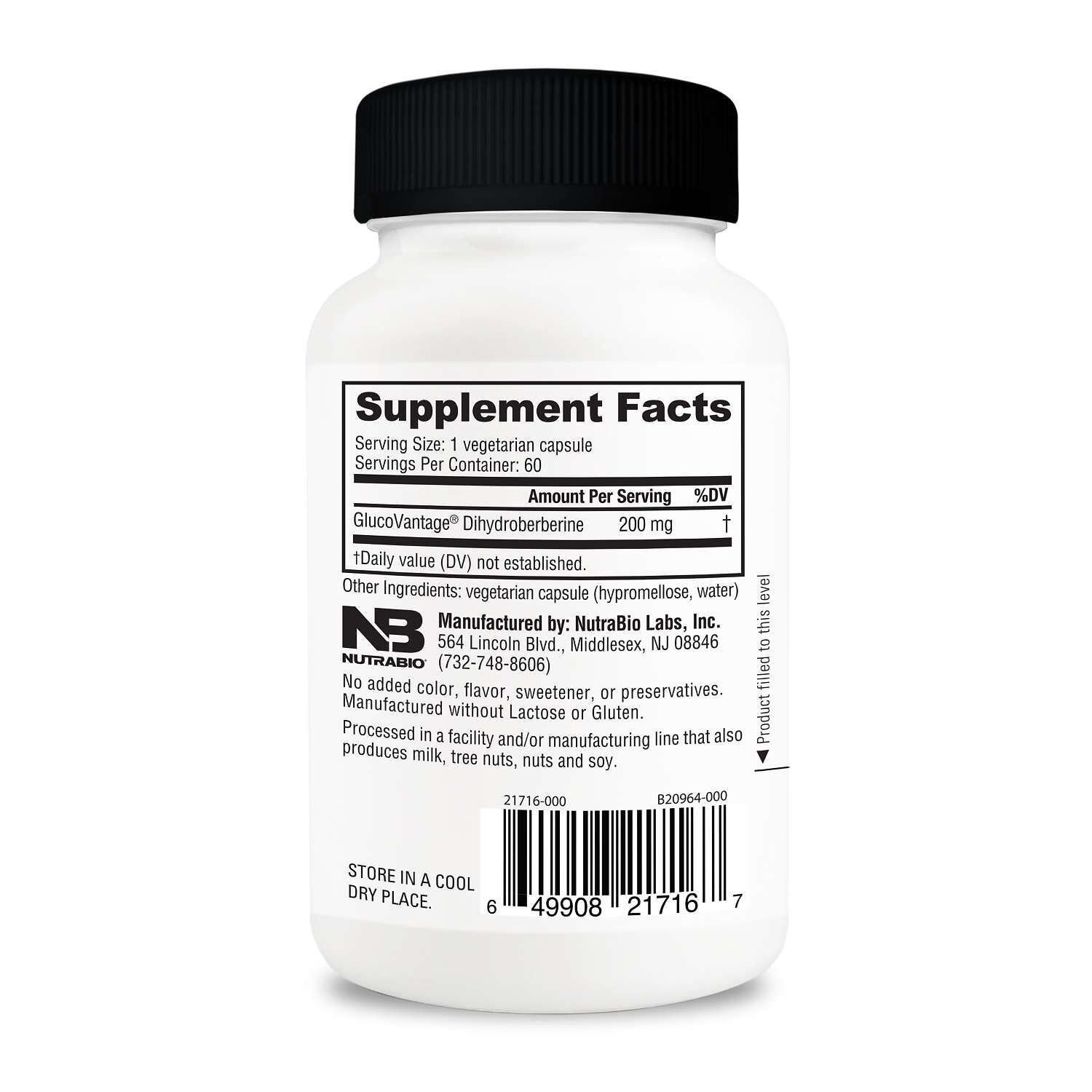 Berberine Advanced - 60 Capsules (60 Servings)