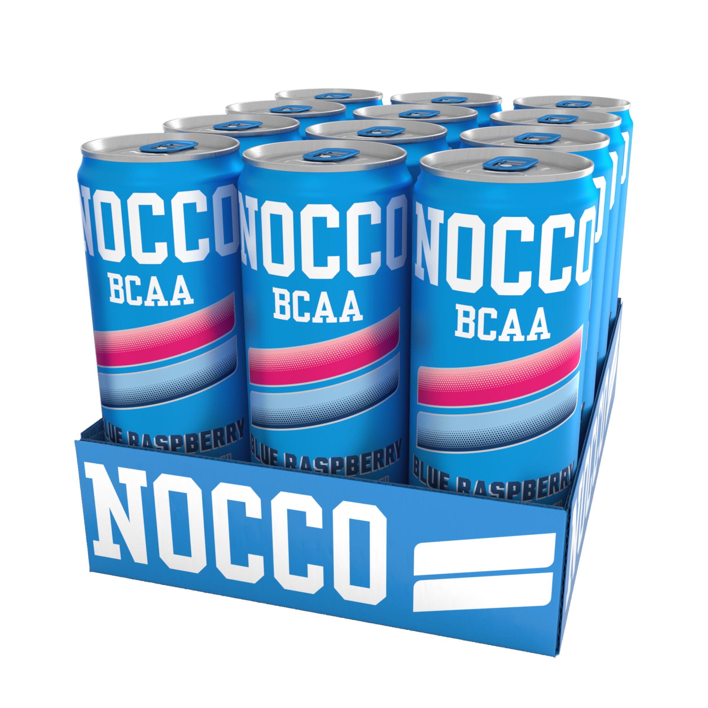BCAA Drink - Blue Raspberry - 12 fl oz &#40;12 Cans&#41; Blue Raspberry | GNC