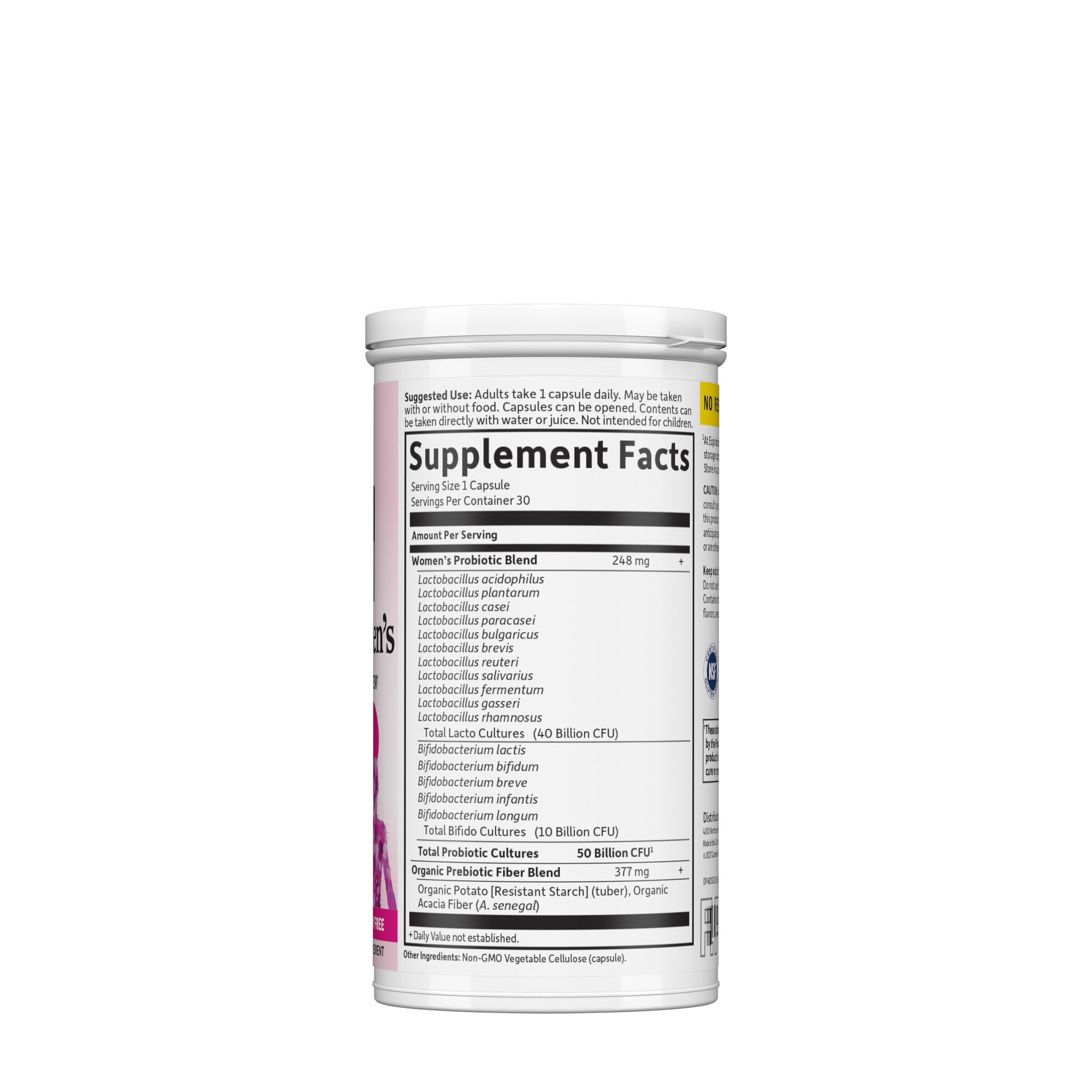 Once Daily Women's Probiotic - 30 Vegetarian Capsules (30 Servings)  | GNC