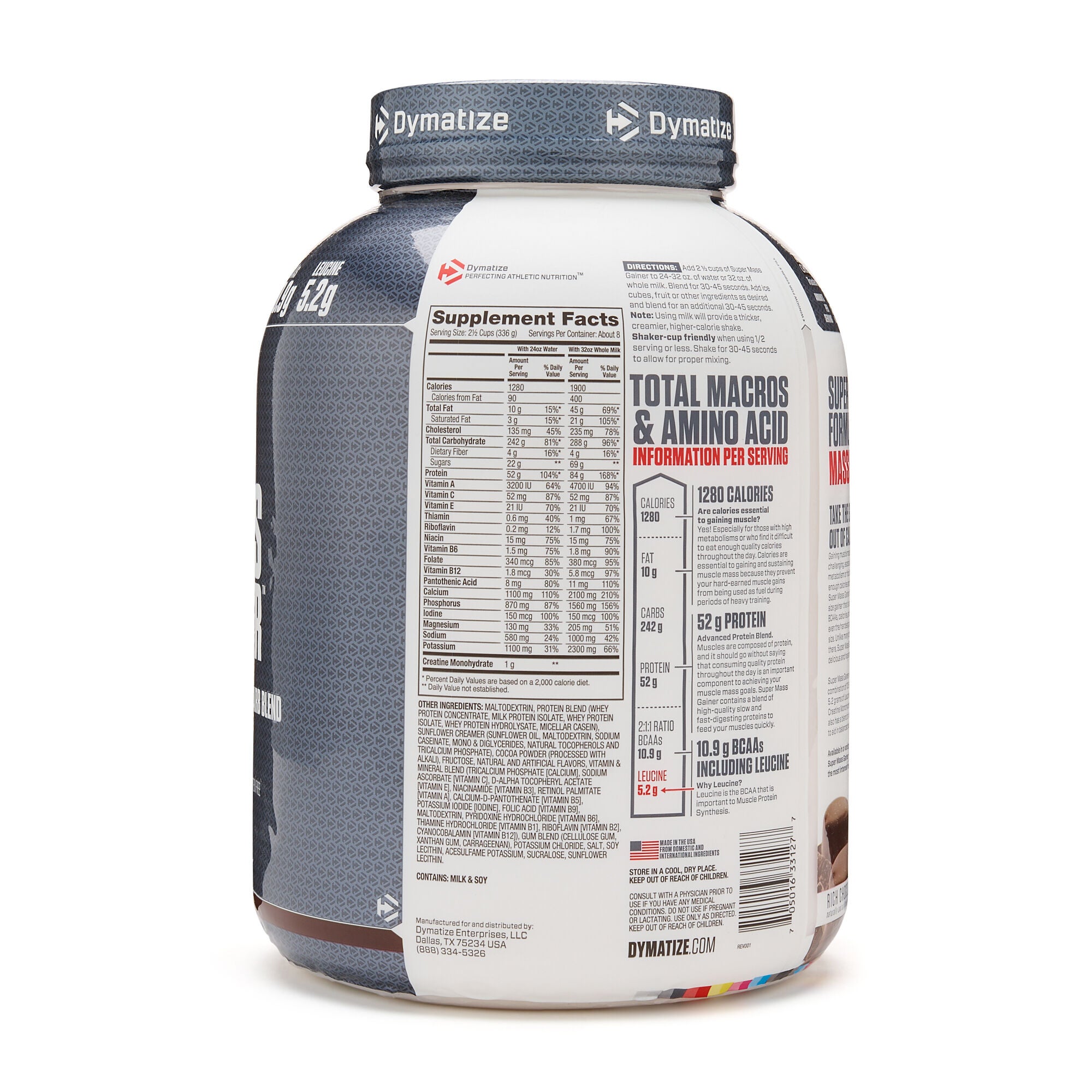 Super Mass Gainer - Rich Chocolate (8 Servings)