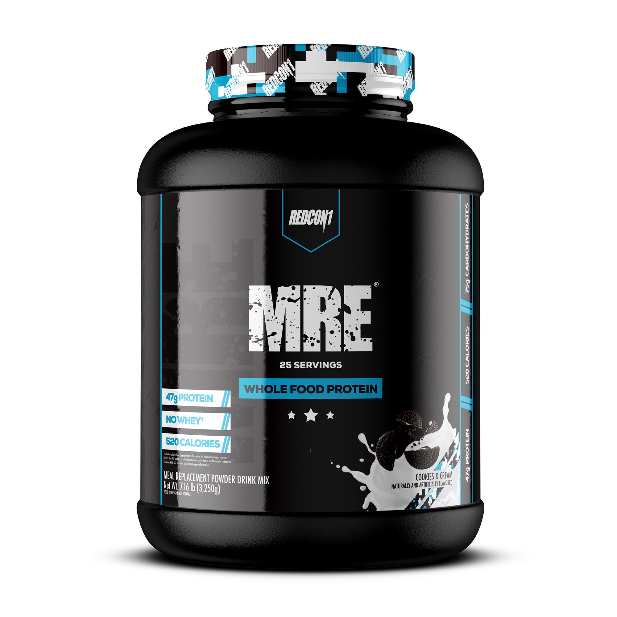 MRE Whole Food Protein - Cookies & Cream (25 Servings) Cookies and Cream | GNC MRE Whole Food Protein - Cookies & Cream (25 Servings) Cookies and Cream | GNC