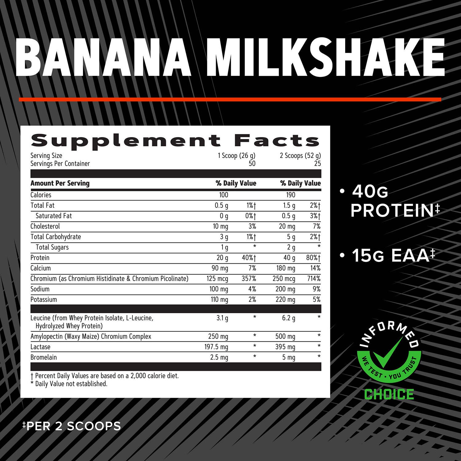 Wheybolic&trade; - Banana Milkshake (25 Servings) Banana Milkshake | GNC