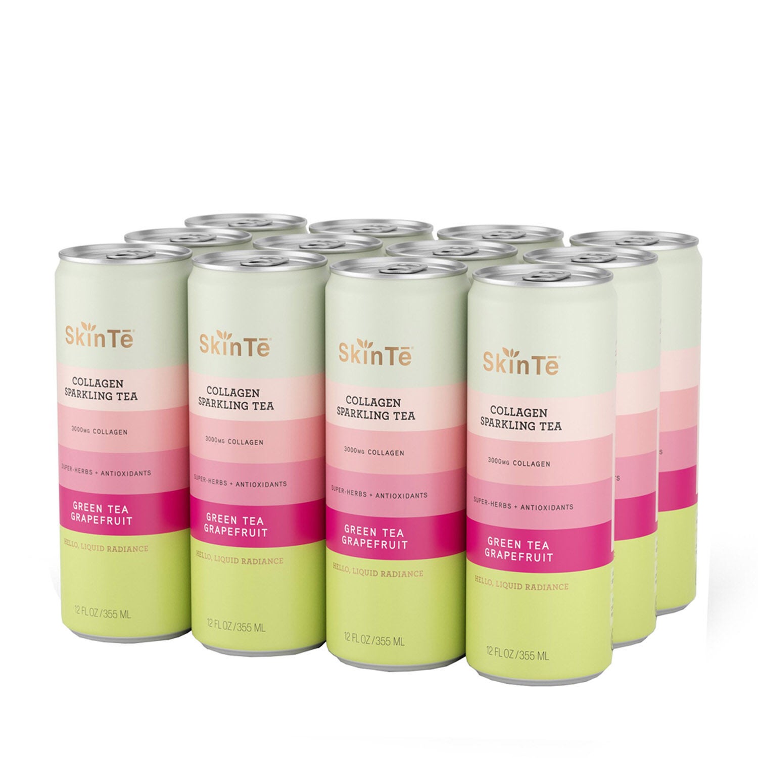 Collagen Sparkling Tea Green Tea Grapefruit Green Tea Grapefruit GNC