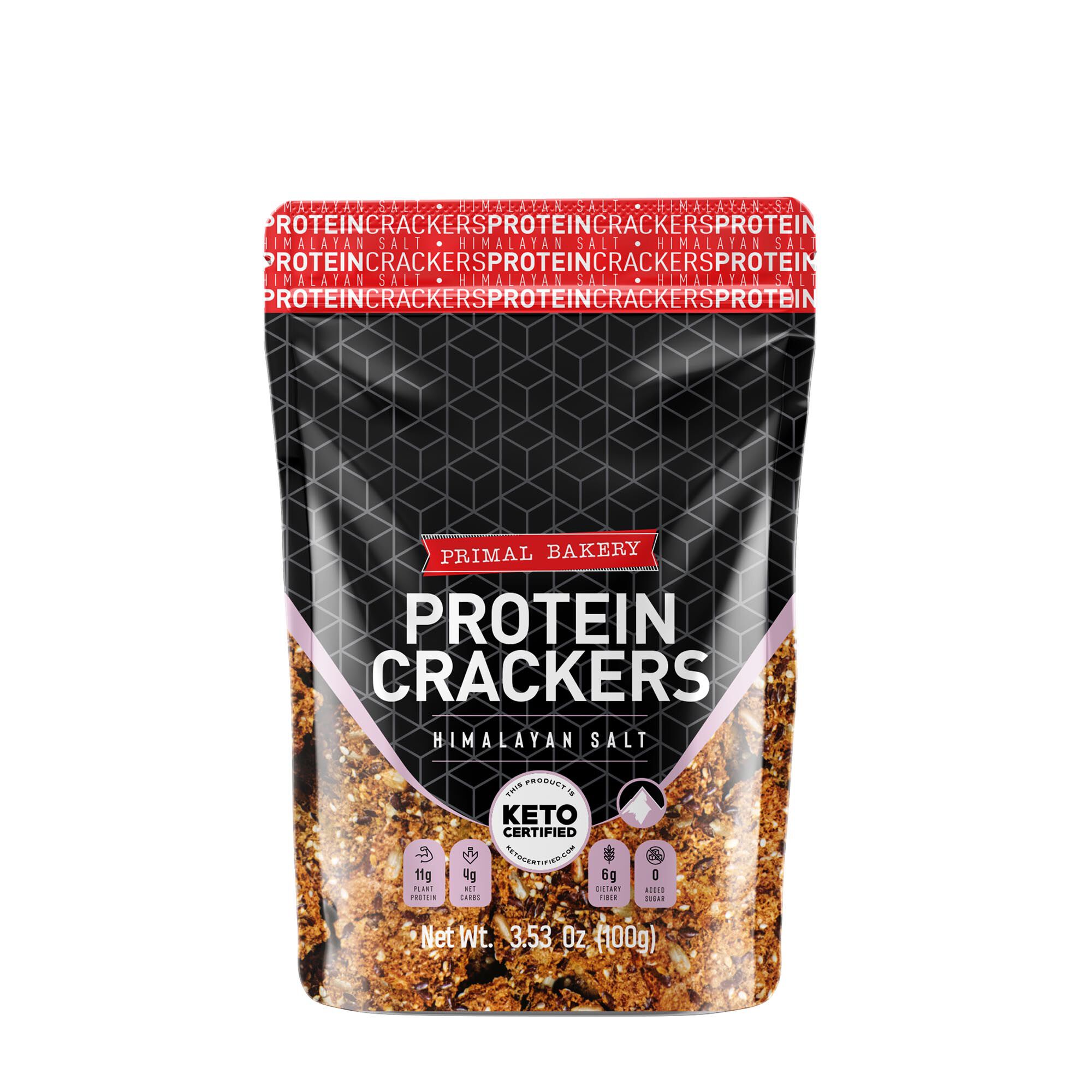 Protein Keto Crackers Himalayan Salt (2 Servings) Himalayan Salt GNC