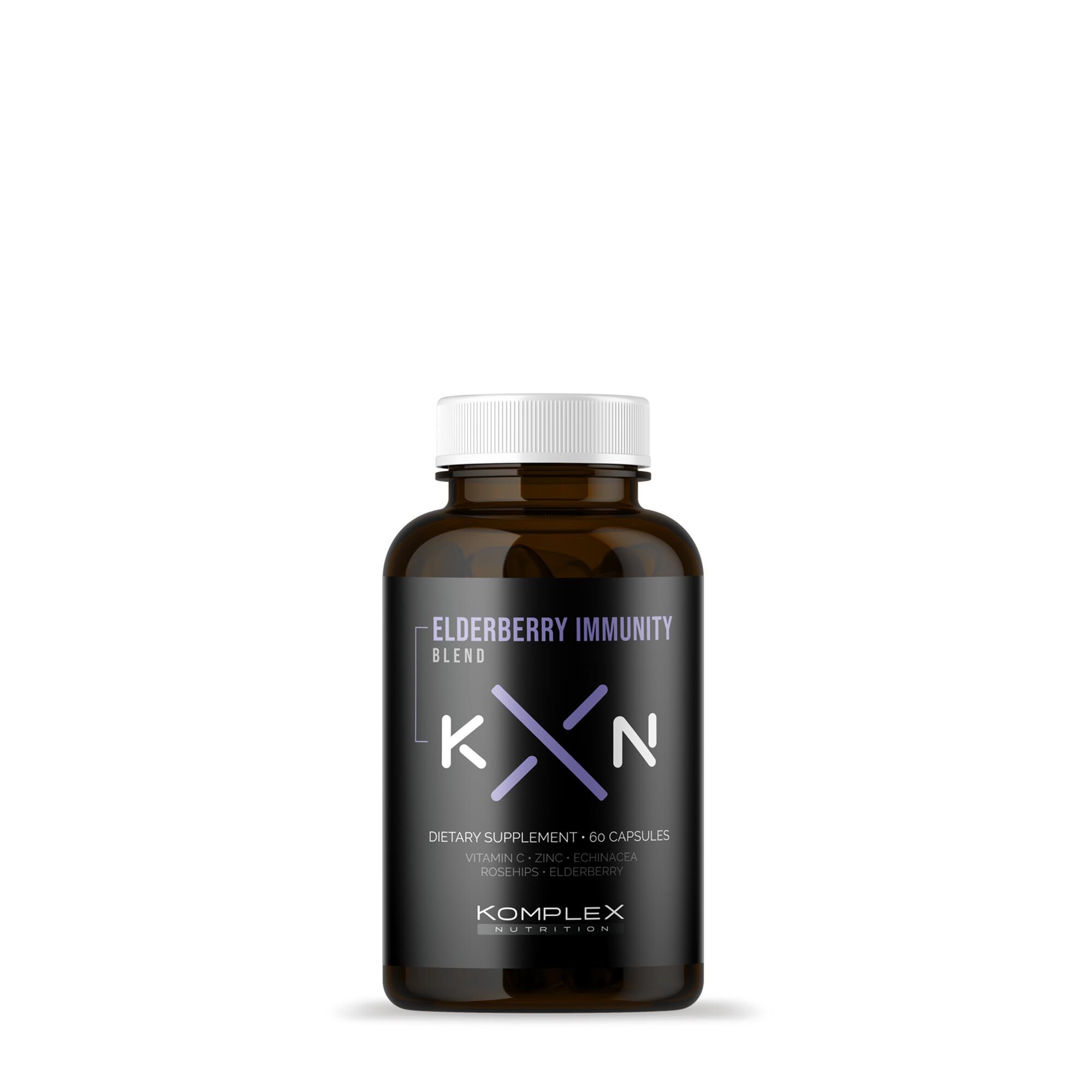 Elderberry Immunity Capsules - 60 Capsules (30 Servings)  | GNC