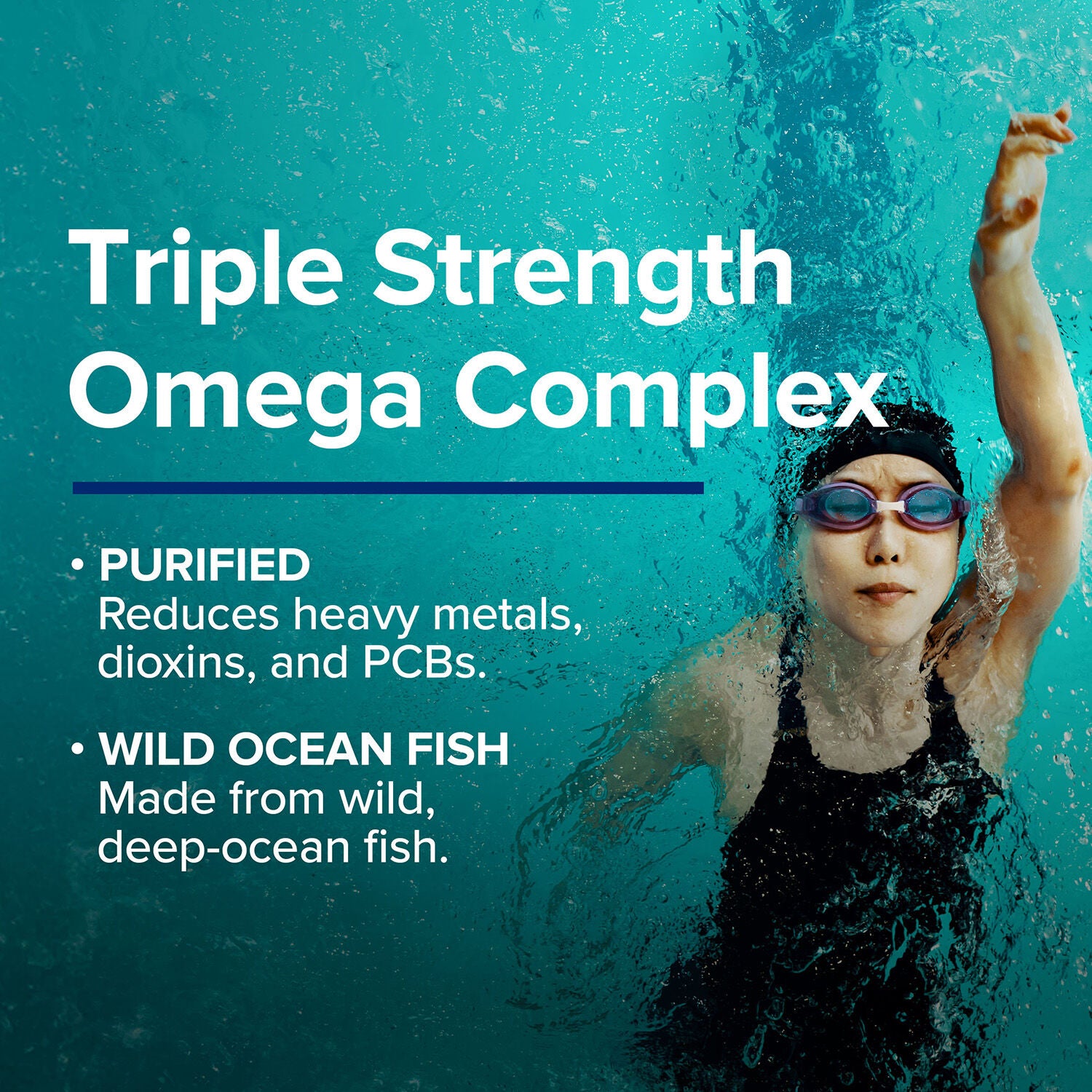 Triple Strength Omega Complex - Lemon - 90 Softgels (30 Servings)  | GNC
