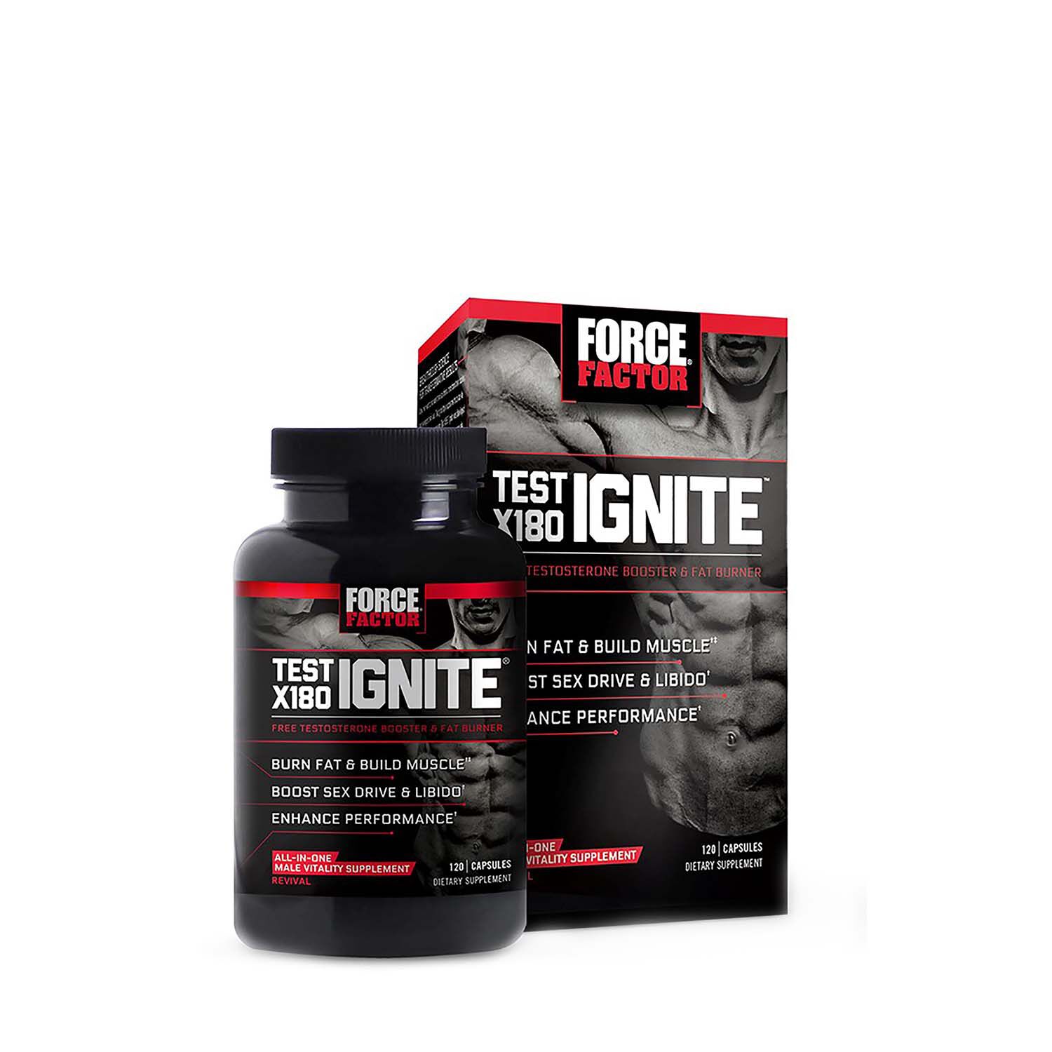 Force Factor Test X180 Ignite Gnc