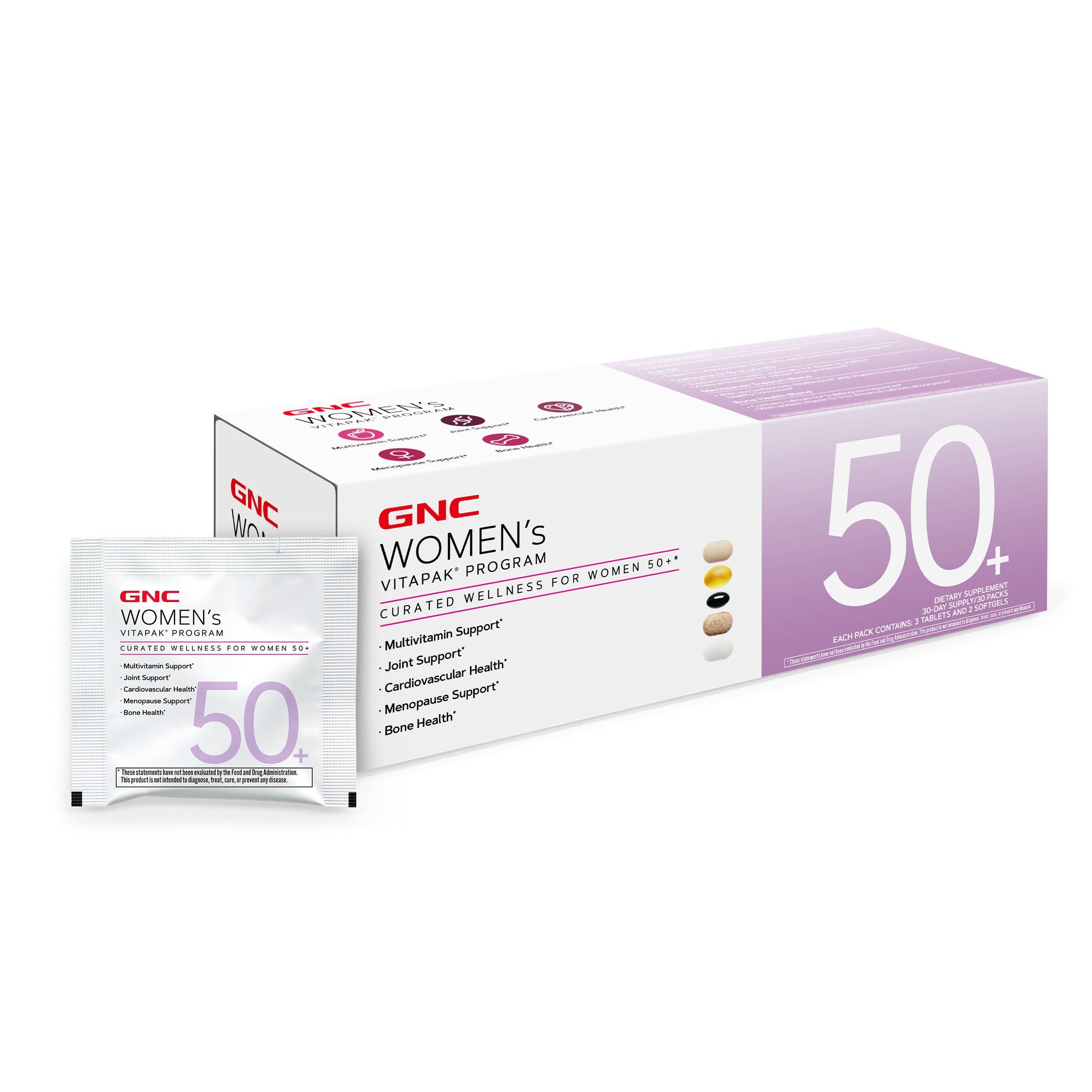 TikTok 50+ Vitapak&reg; Program &#40;30 Servings&#41;  | GNC