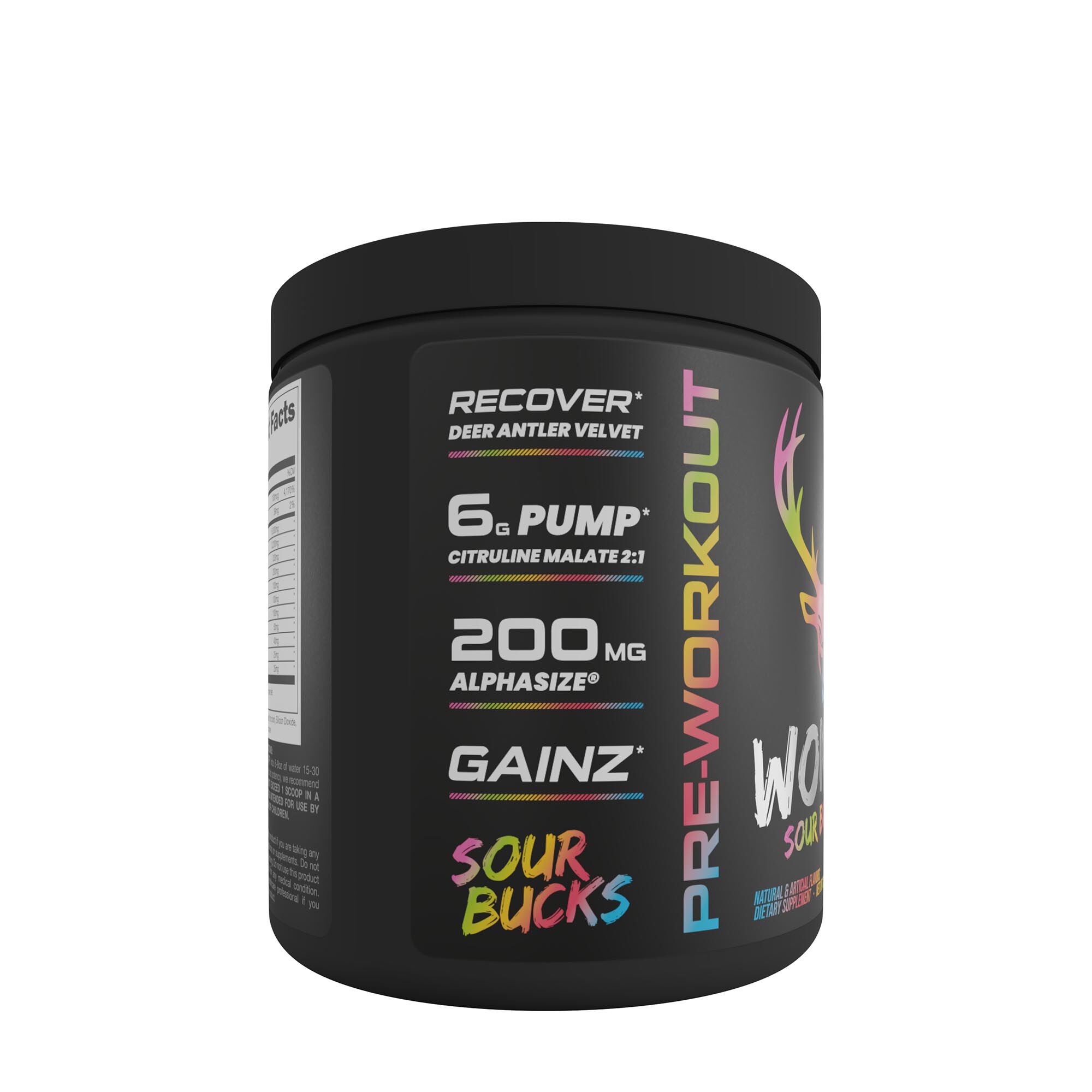 Woke AF&trade; Nootropic Preworkout - Sour Bucks (30 Servings)