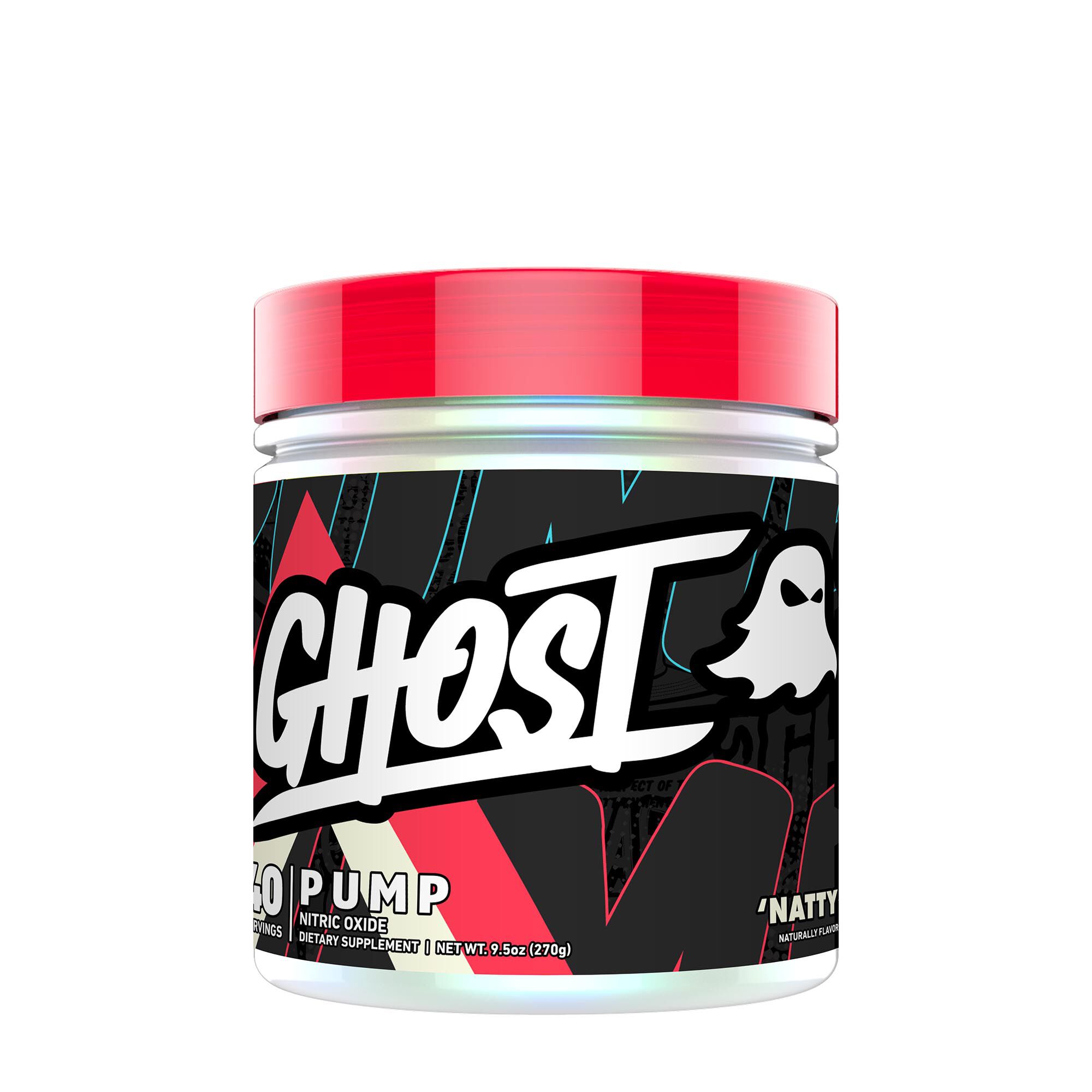 GHOST Pump Nitric Oxide Vegan - 'natty' (40 Servings)