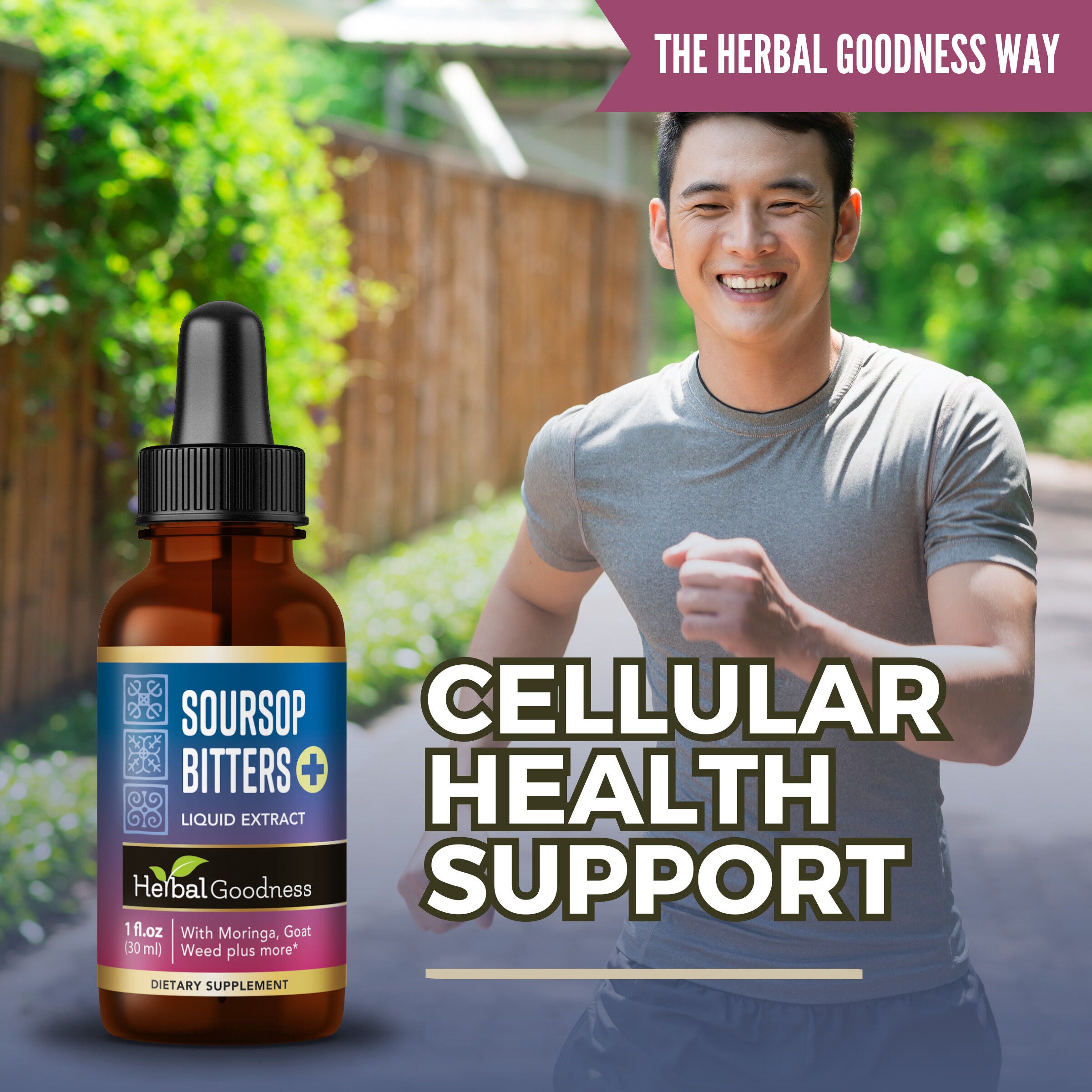 Soursop Bitters Liquid Extract - 1 fl oz. (24 Servings)