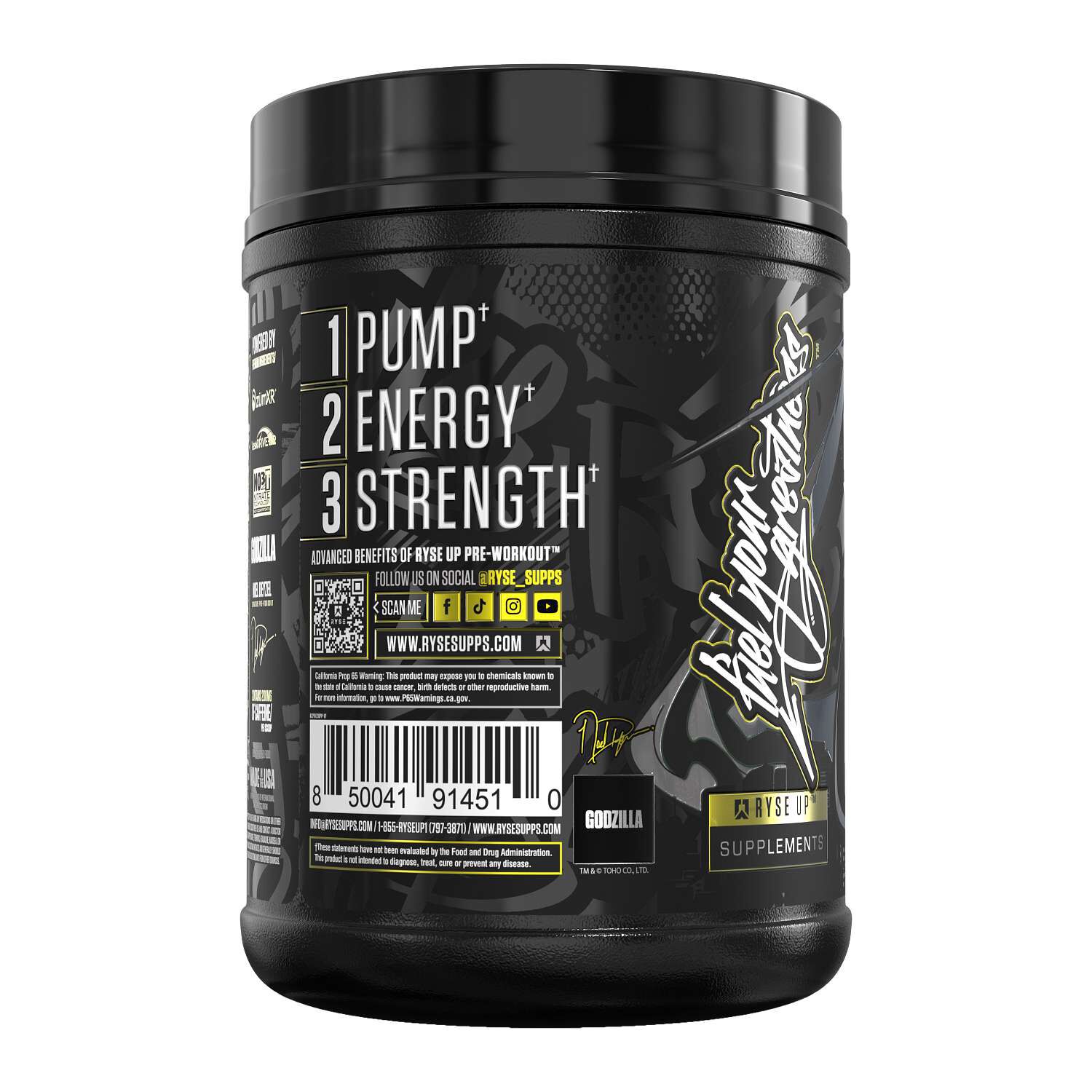 Godzilla Pre-Workout - Passion Pineapple (40 Servings)