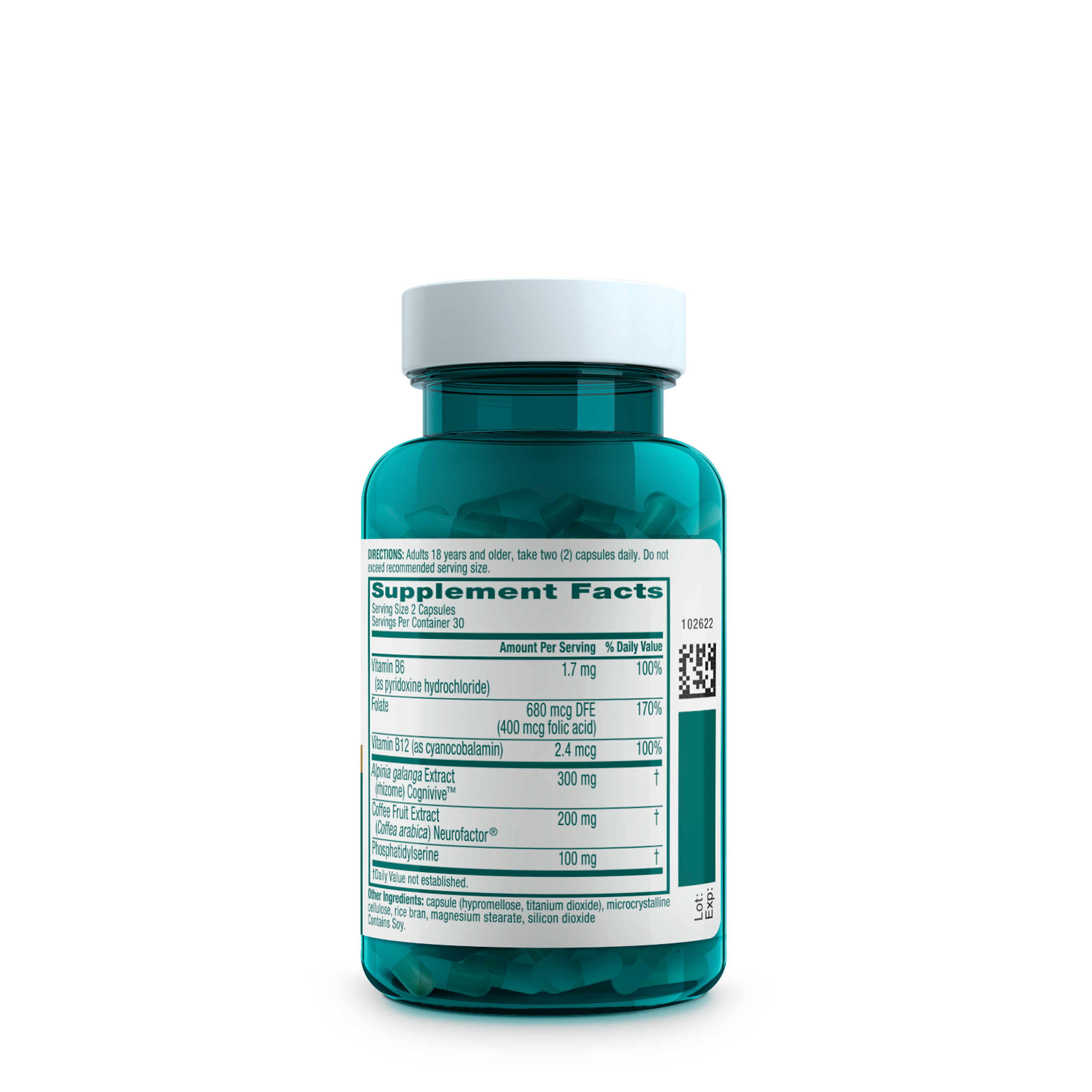 Brain Health* Ultra - 60 Capsules (30 Servings)  | GNC