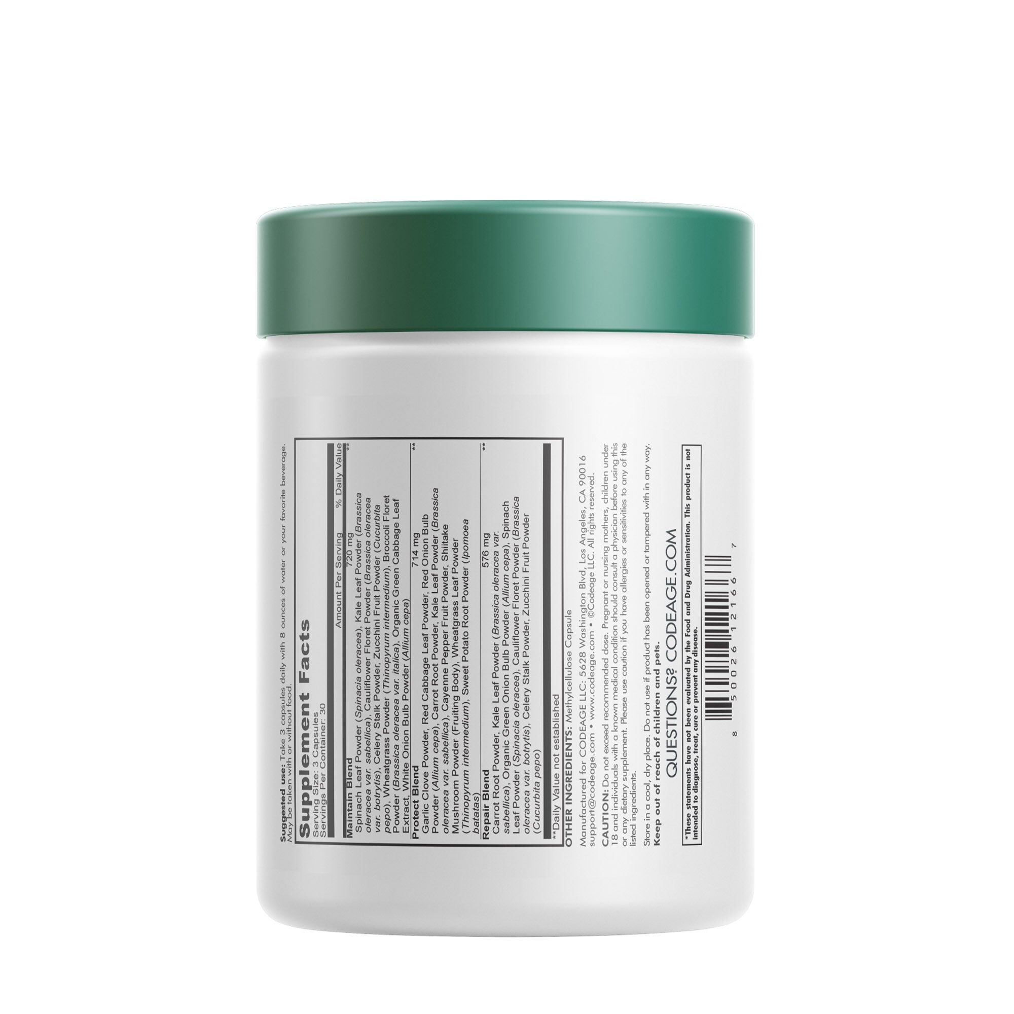 Easy Veggies Daily Veggie Blend - 90 Capsules (30 Servings)  | GNC