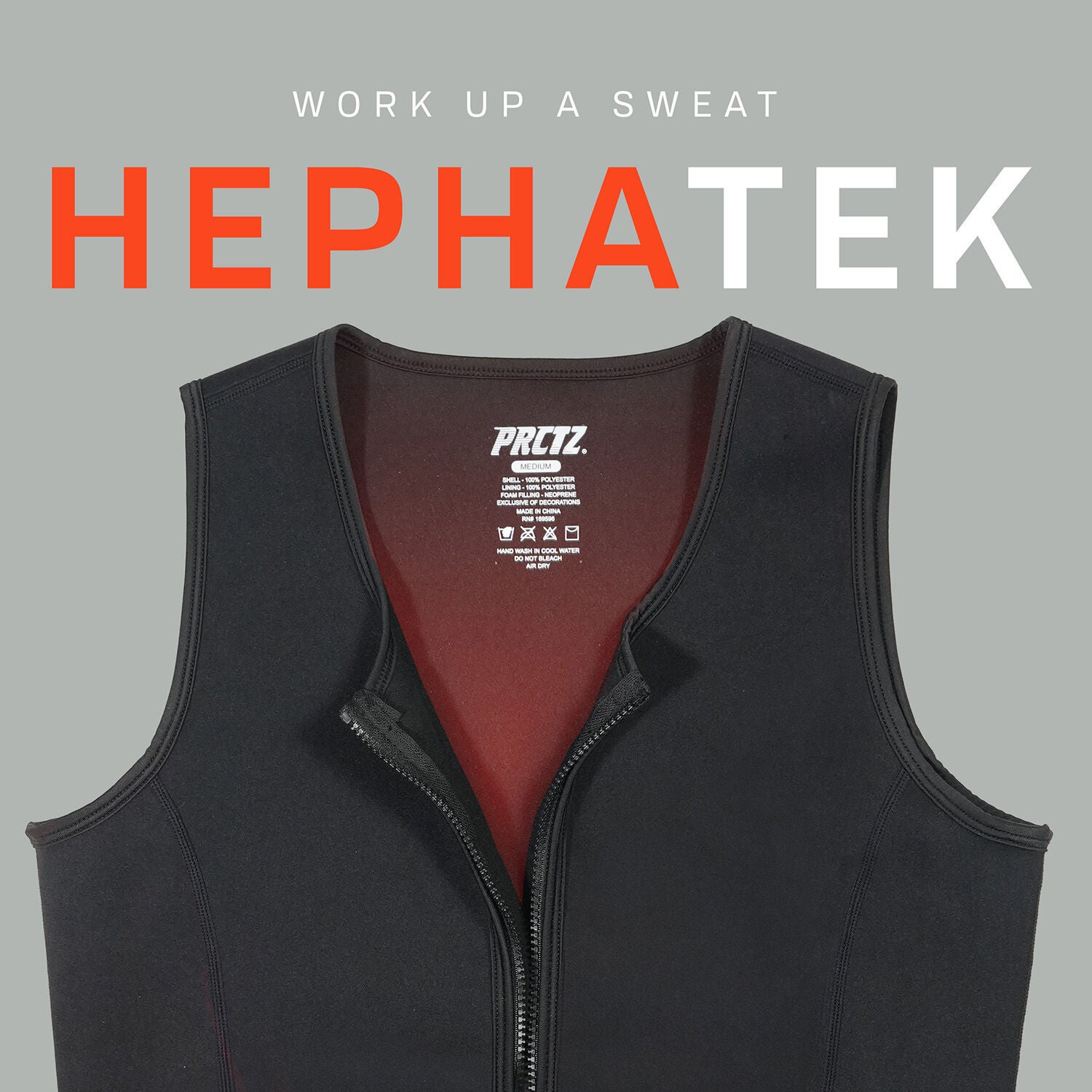 Men's Sauna Vest - L