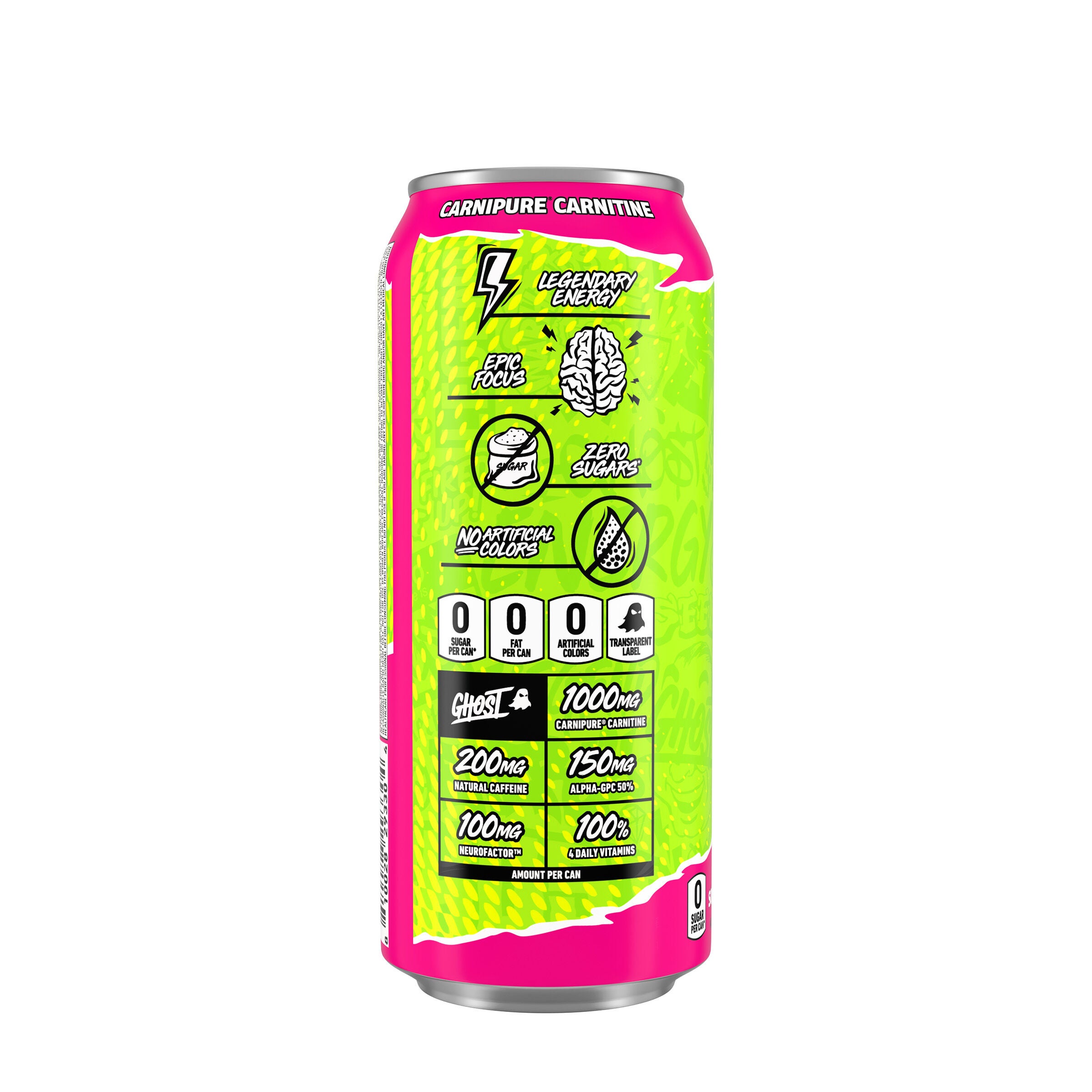 Energy Drink - Warheads Sour Watermelon - 16oz. (12 Cans) Warheads&reg; Sour Watermelon | GNC