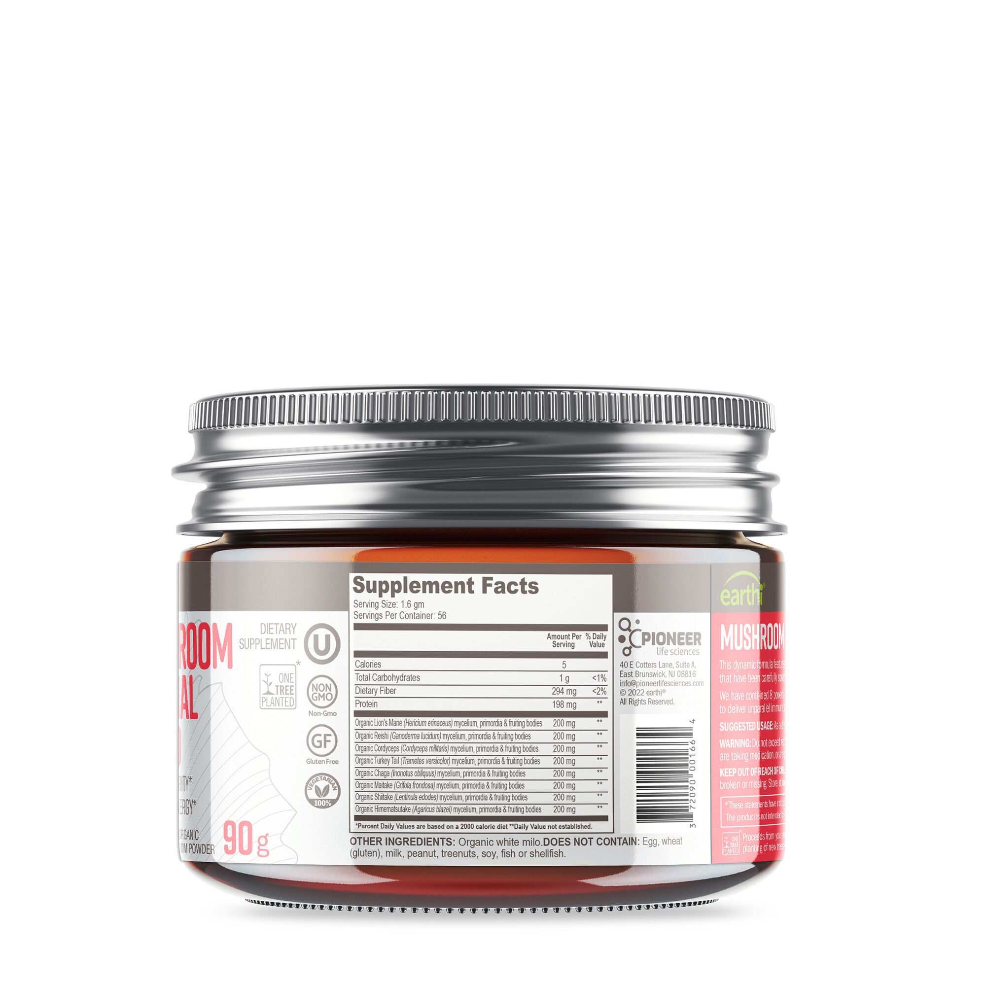 Mushroom Optimal Blend - 90g (56 Servings)  | GNC