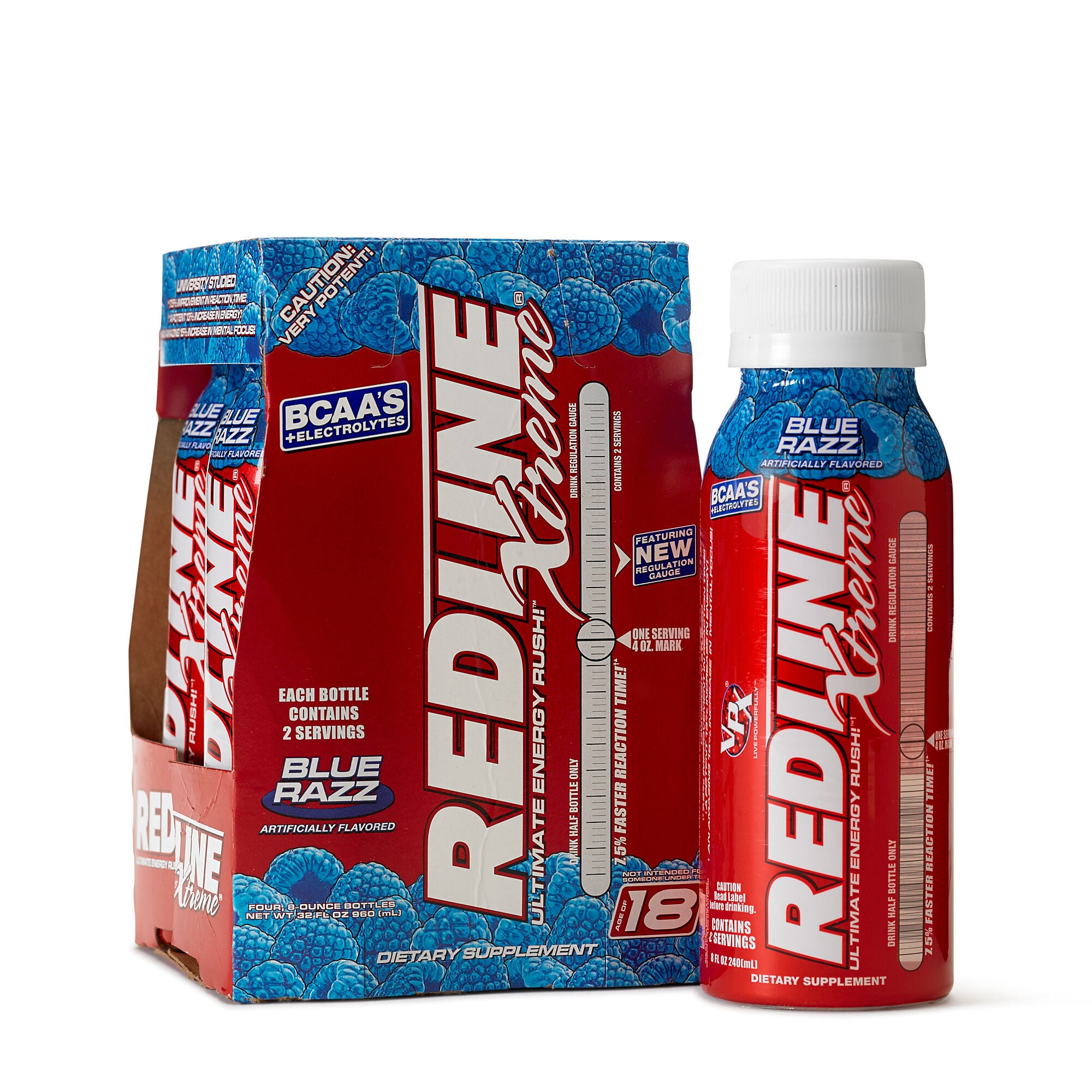 Vpx Redline Xtreme Blue Razz Gnc