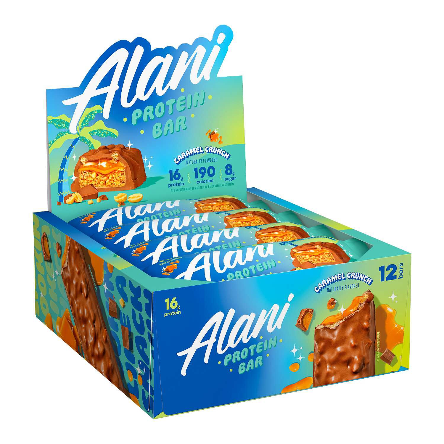 Alani Nu - Protein Bar - Caramel Crunch - 12 Bars | GNC