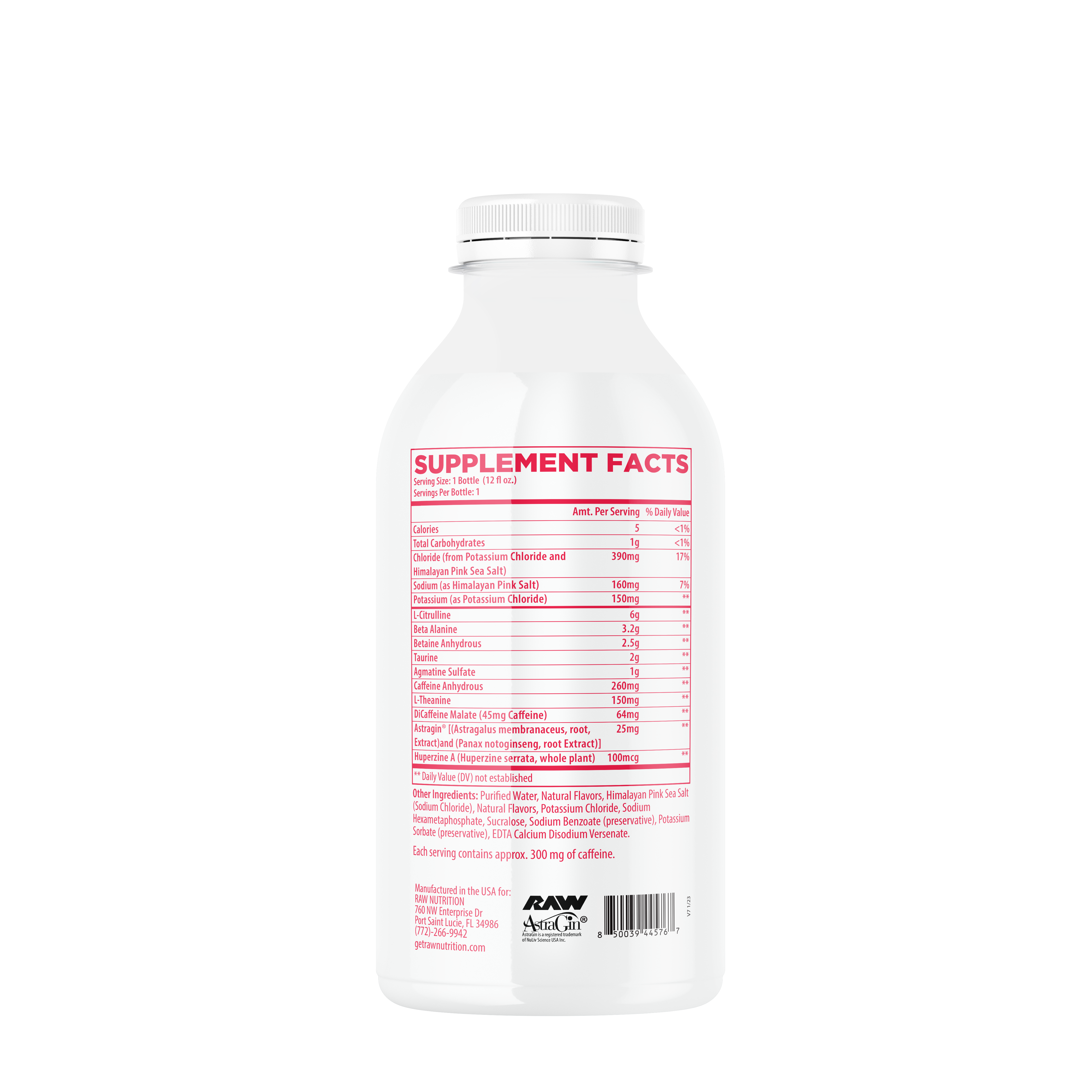 Thavage Preworkout RTD - Strawberry Mango - 12 oz. (12 Bottles)  | GNC