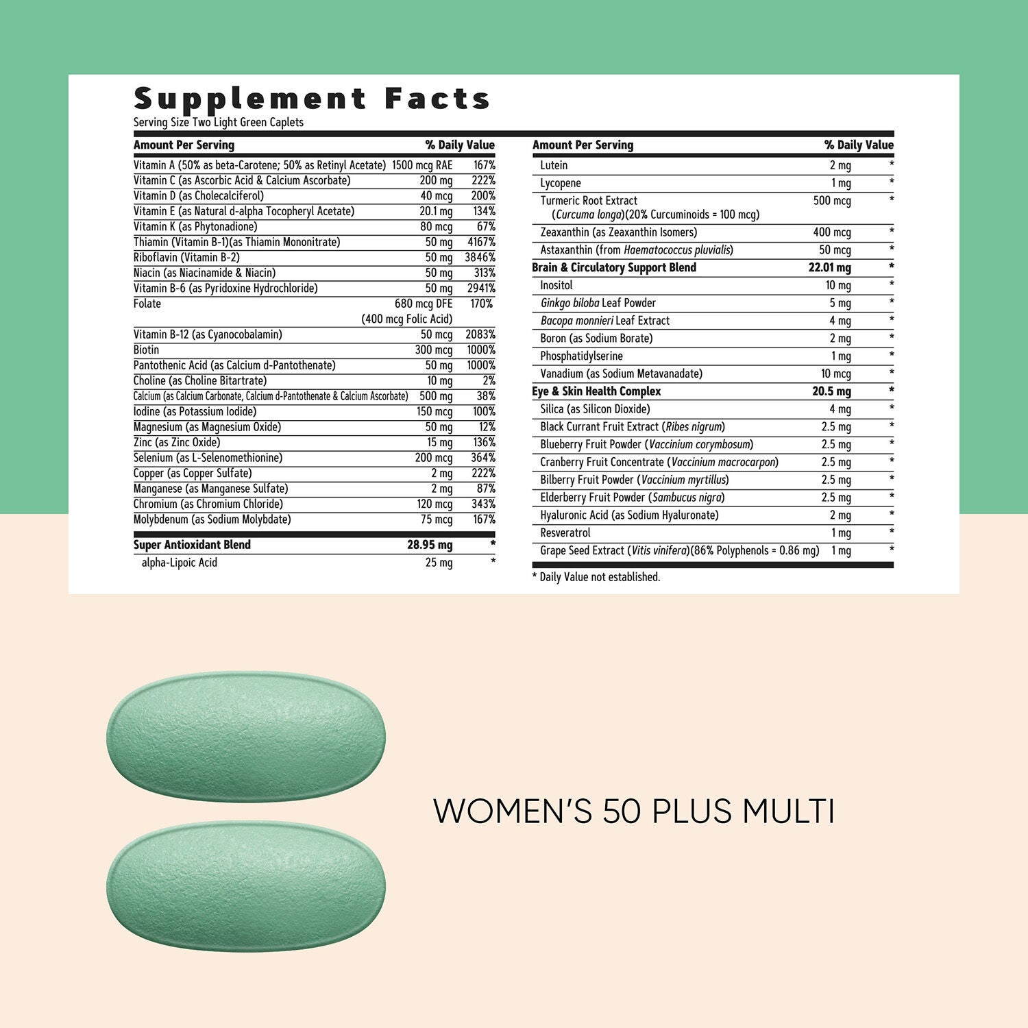 50 Plus Vitapak&reg; Program V1 (1 Month Supply)  | GNC