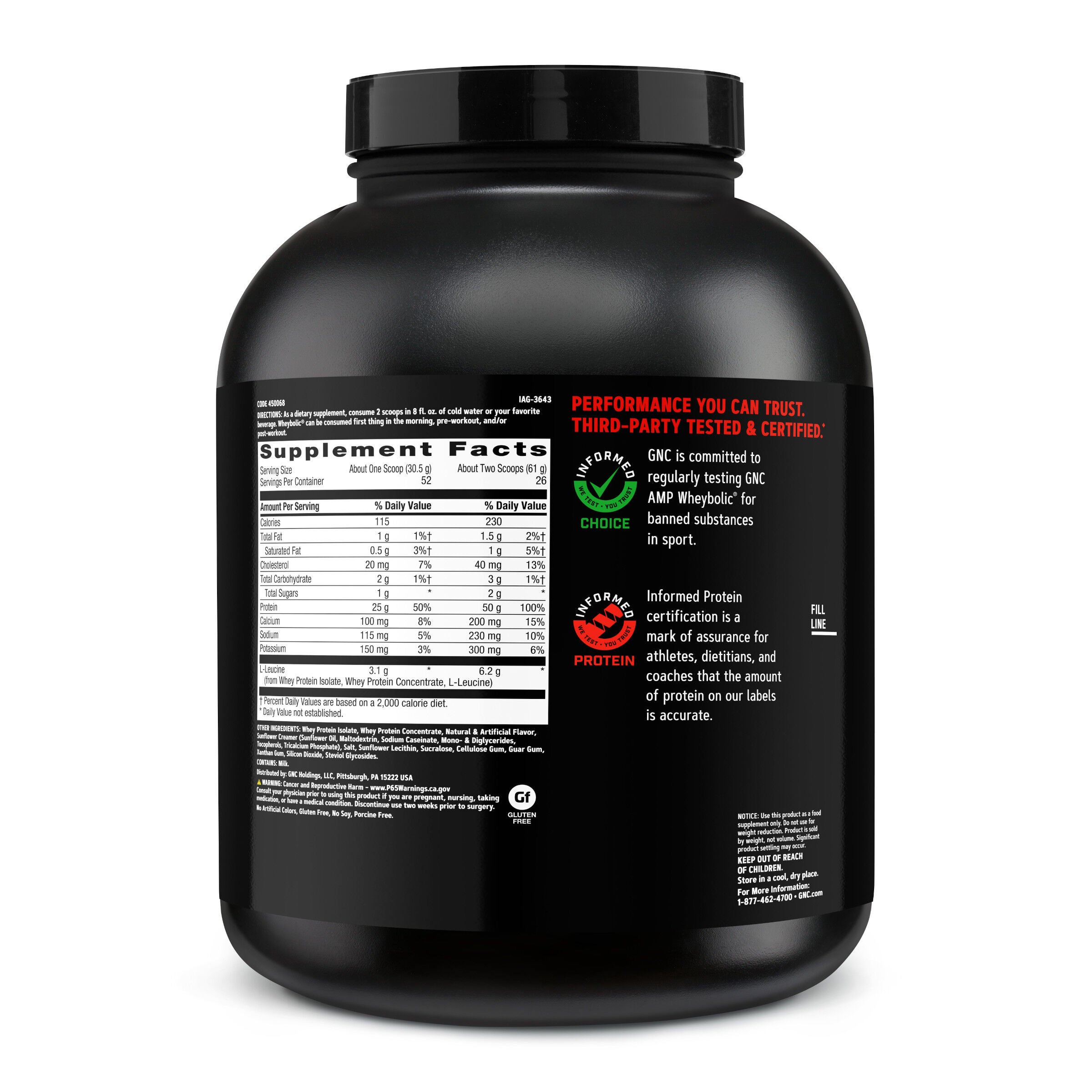 New Wheybolic - Classic Vanilla (52 Servings) Classic Vanilla | GNC