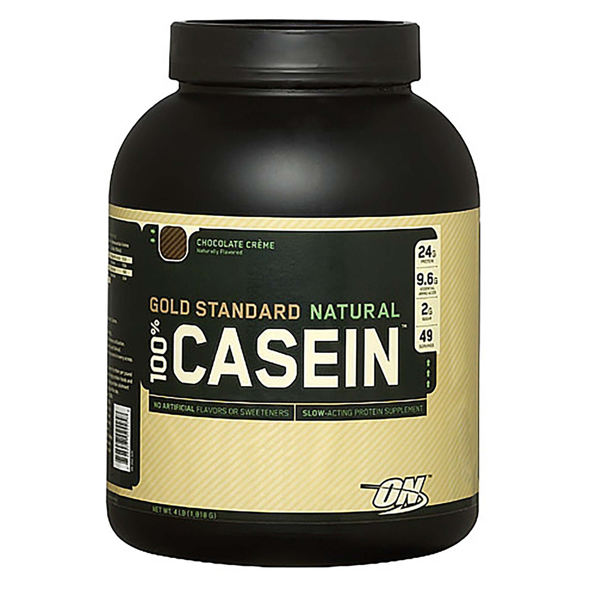 Optimum Nutrition Gold Standard 100 Casein Naturally Flavored Chocolate Creme Gnc