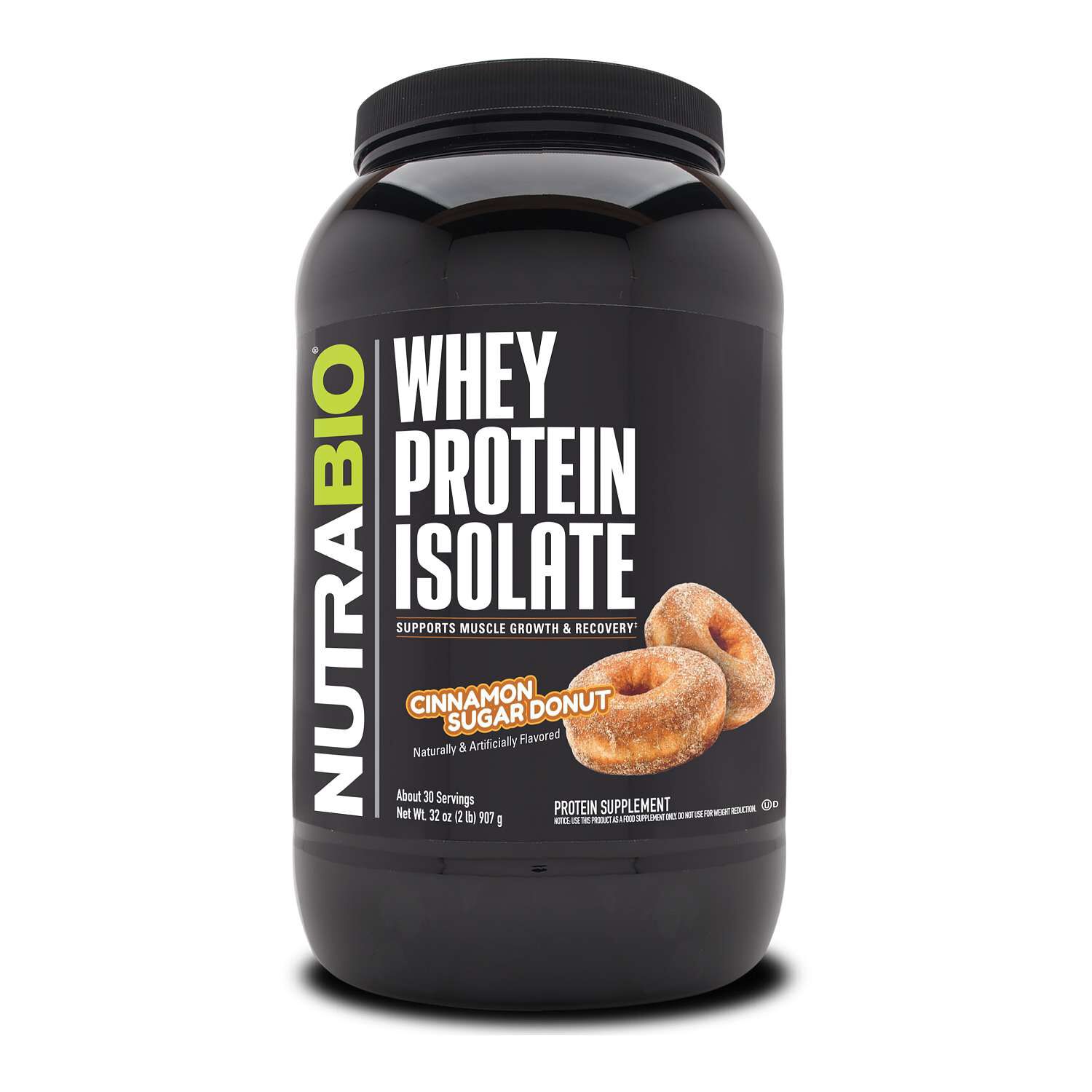 Whey Protein Isolate - Cinnamon Sugar Donut (30 Servings) Cinnamon Sugar Donut | GNC