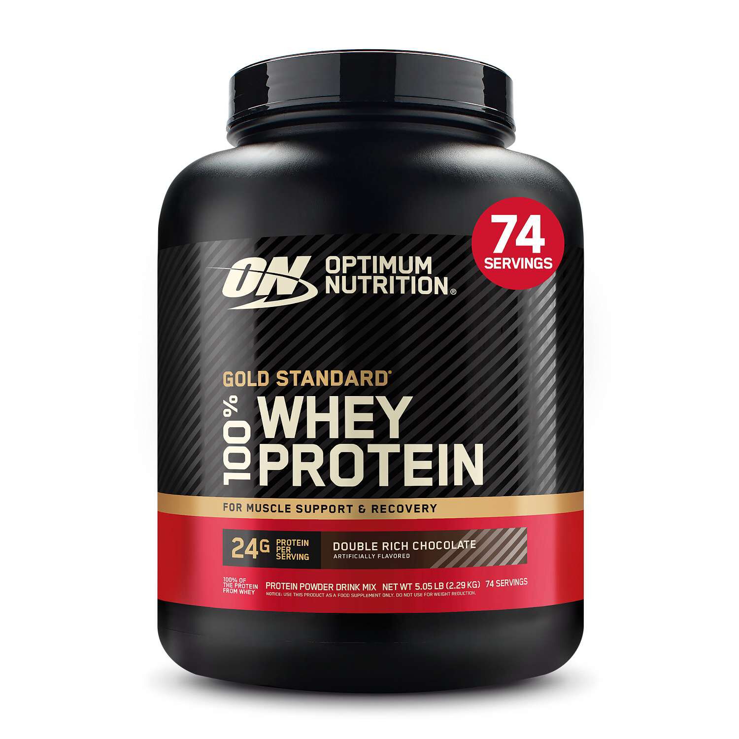 Gold Standard 100% Whey&trade; - Double Rich Chocolate (74 Servings) Double Rich Chocolate | GNC