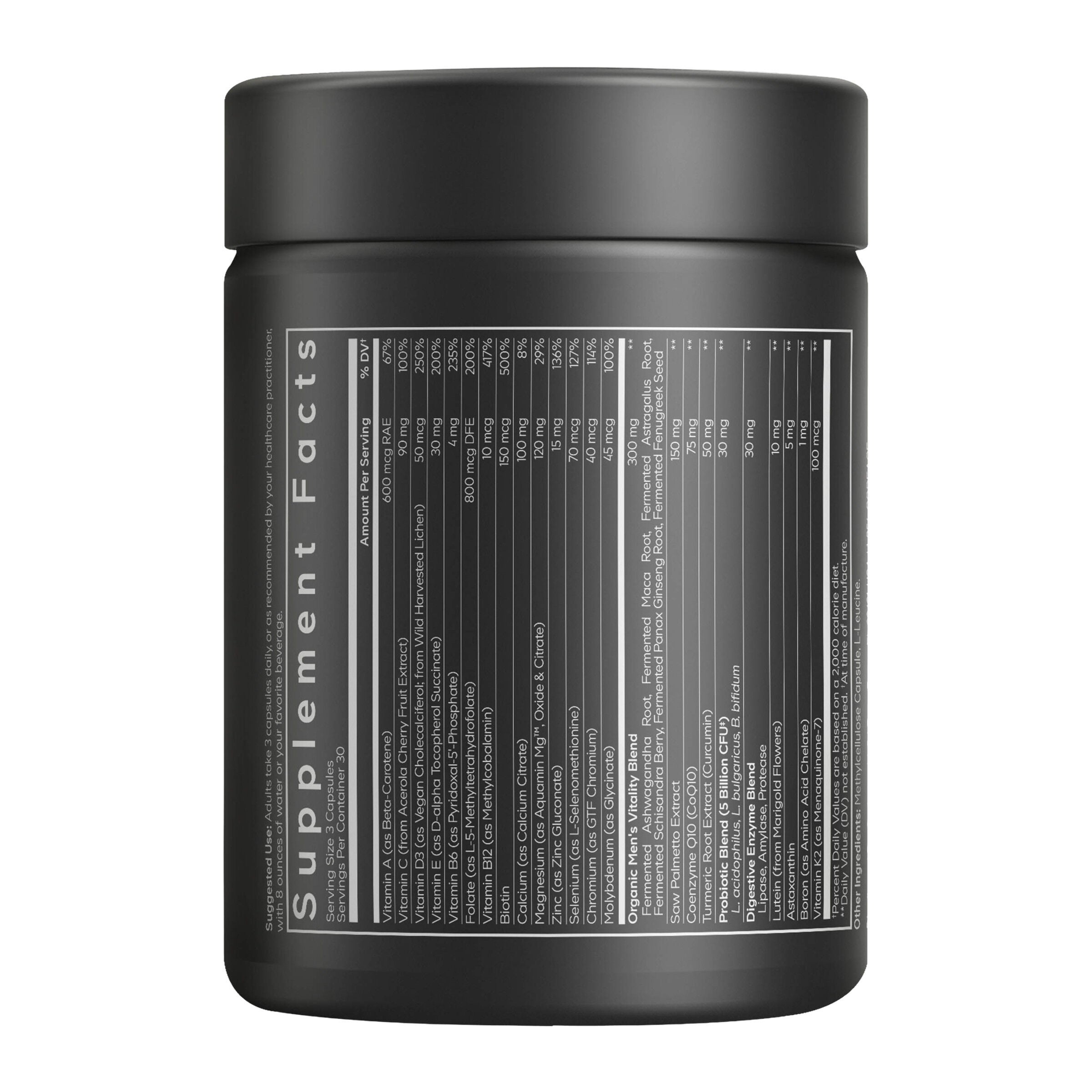 Men's Multivitamin 50+ - 90 Vegetable Capsules (30 Servings)  | GNC