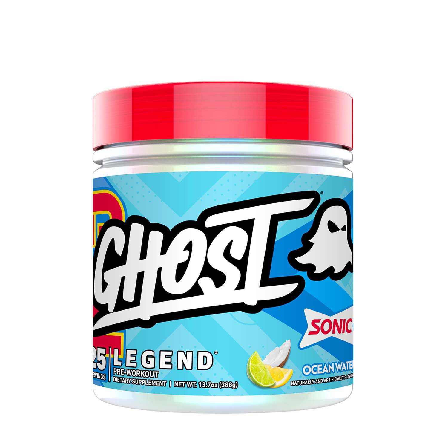 Ghost Legend Pre Workout Sonic Ocean Water Gnc