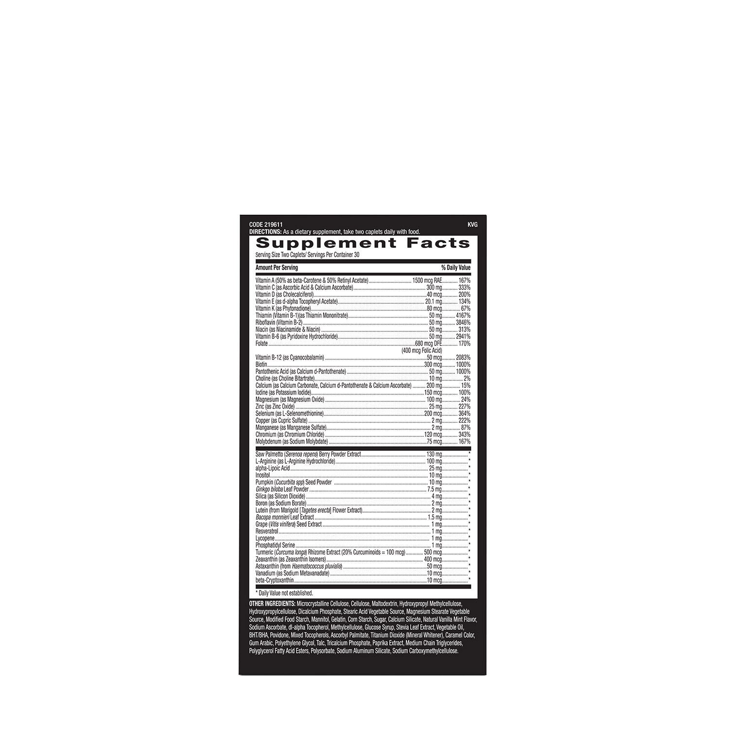 GNC Mega Men 50 Plus Men's Health Multivitamin (60 ct) | GNC
