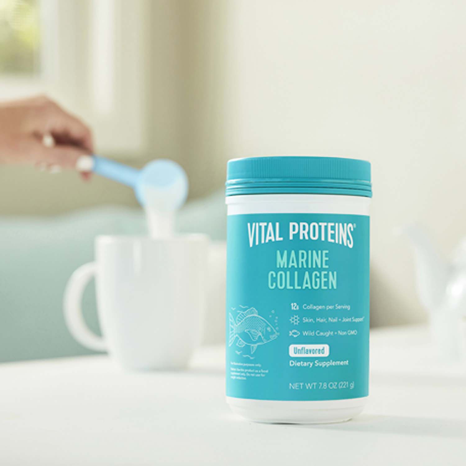 Marine Collagen - Unflavored - 7.8 oz. (19 Servings)  | GNC