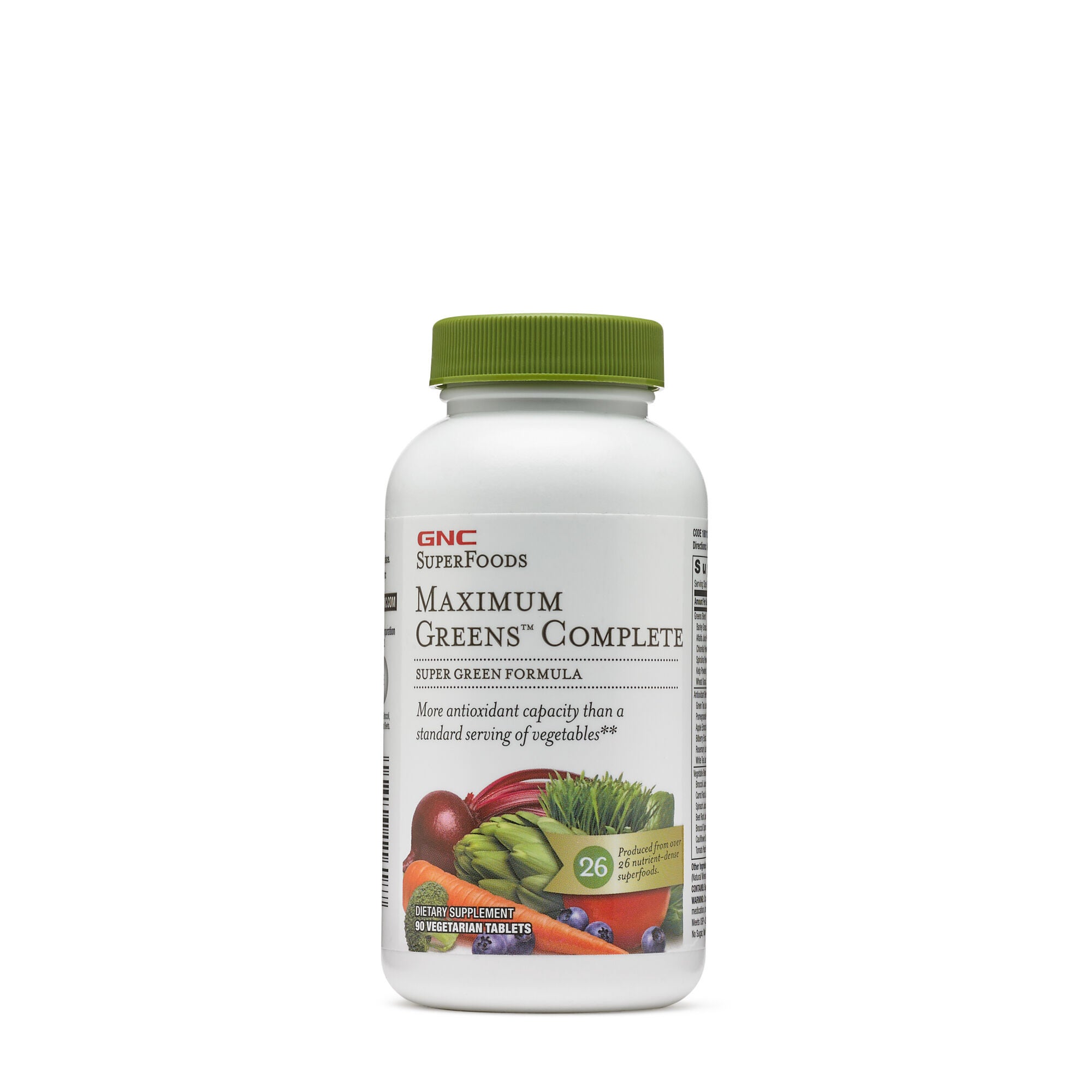 Gnc Superfoods Maximum Green Complete Gnc