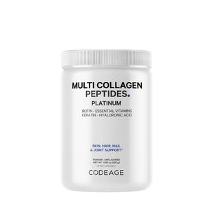 Multi Collagen Peptides Powder Hydrolyzed Collagen + Biotin &amp; Keratin - 11.42 oz. &#40;30 Servings&#41;  | GNC