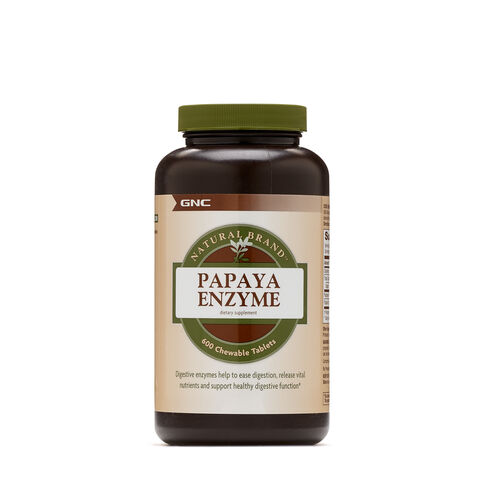 Papaya Enzyme - 600 Tablets &#40;200 Servings&#41;  | GNC