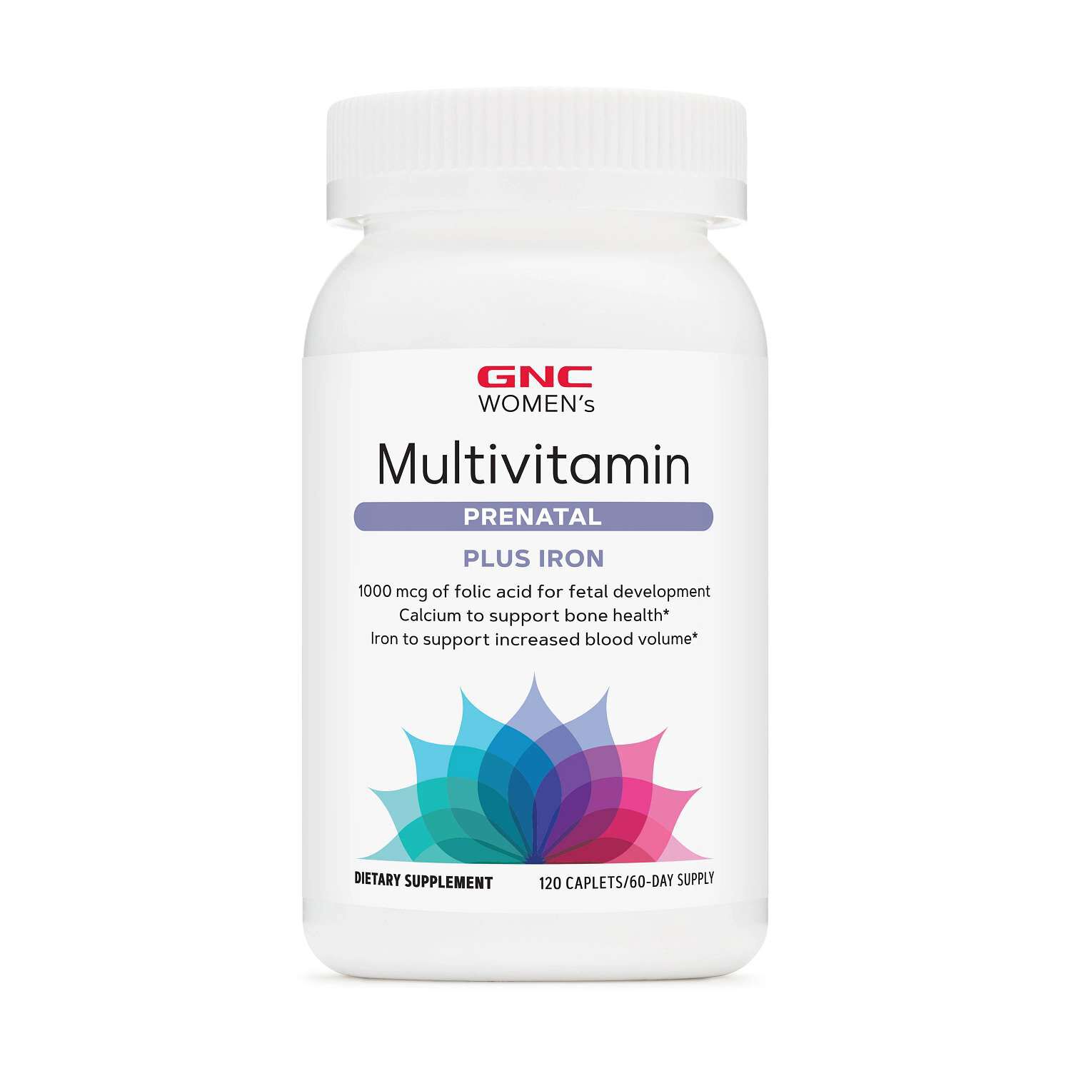 Prenatal Formula with Iron - 120 Caplets (60 Servings)  | GNC
