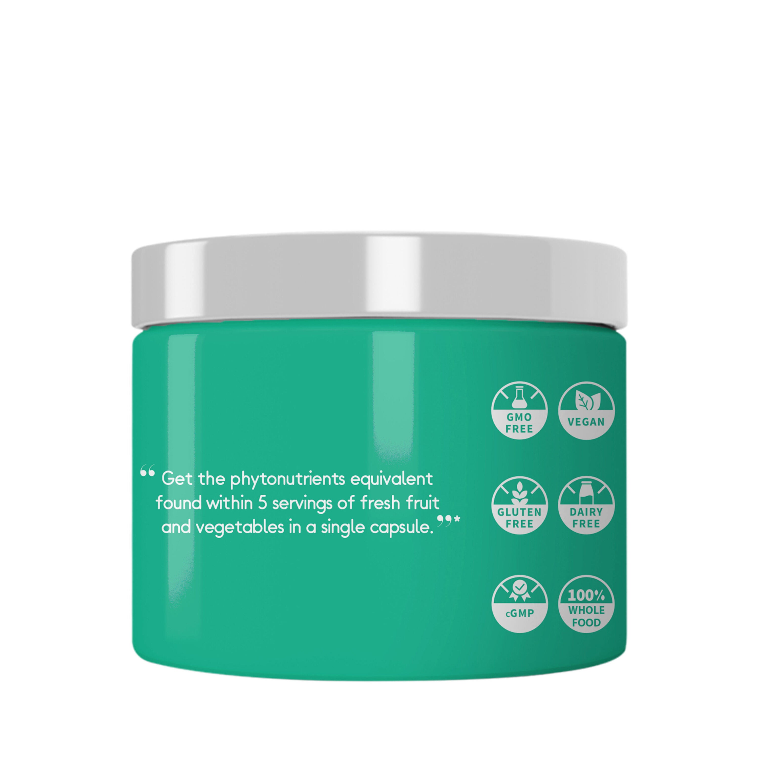 Five A Day Fruits + Vegetables - 30 Capsules (30 Servings)  | GNC