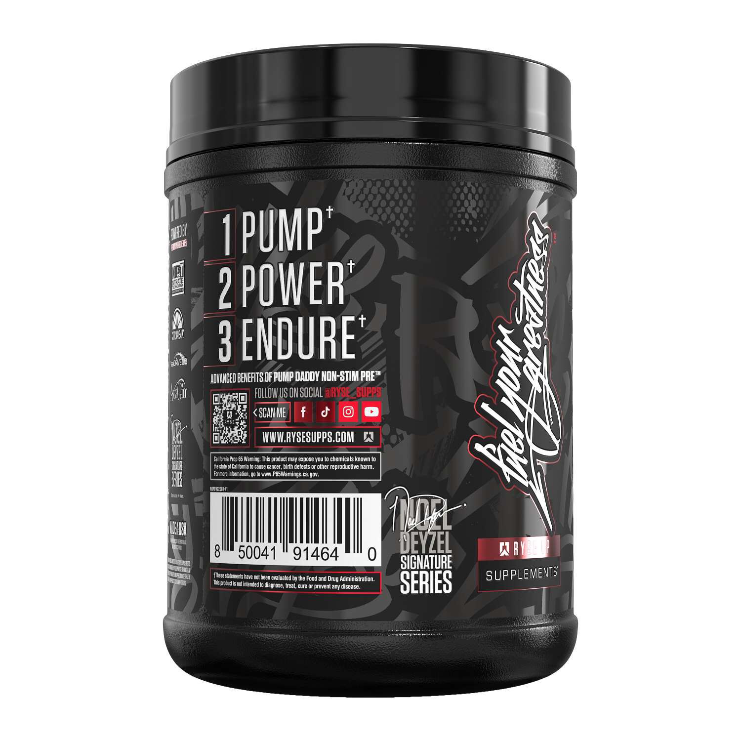 Pump Daddy Pre-Workout - Blue Raspberry (40 Servings)