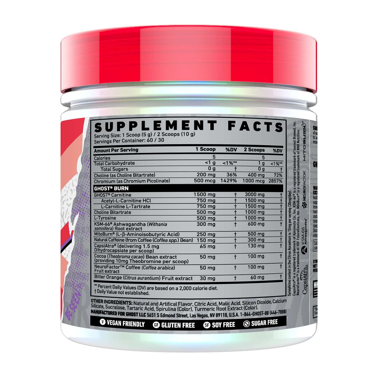 Burn - Guava Berry - 10.6 oz. (60 Servings)