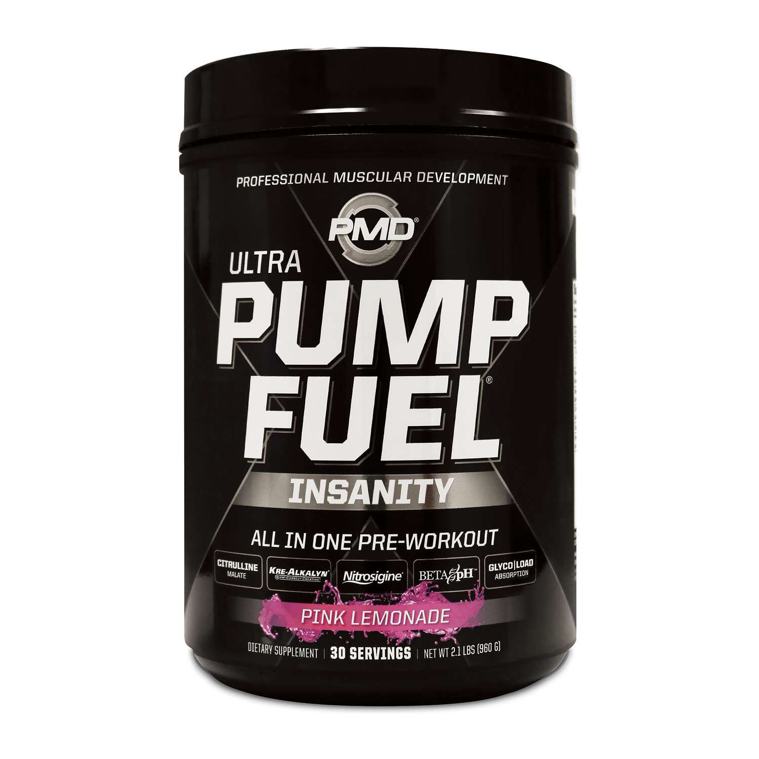 Ultra Pump Fuel Insanity - Pink Lemonade (30 Servings) | GNC