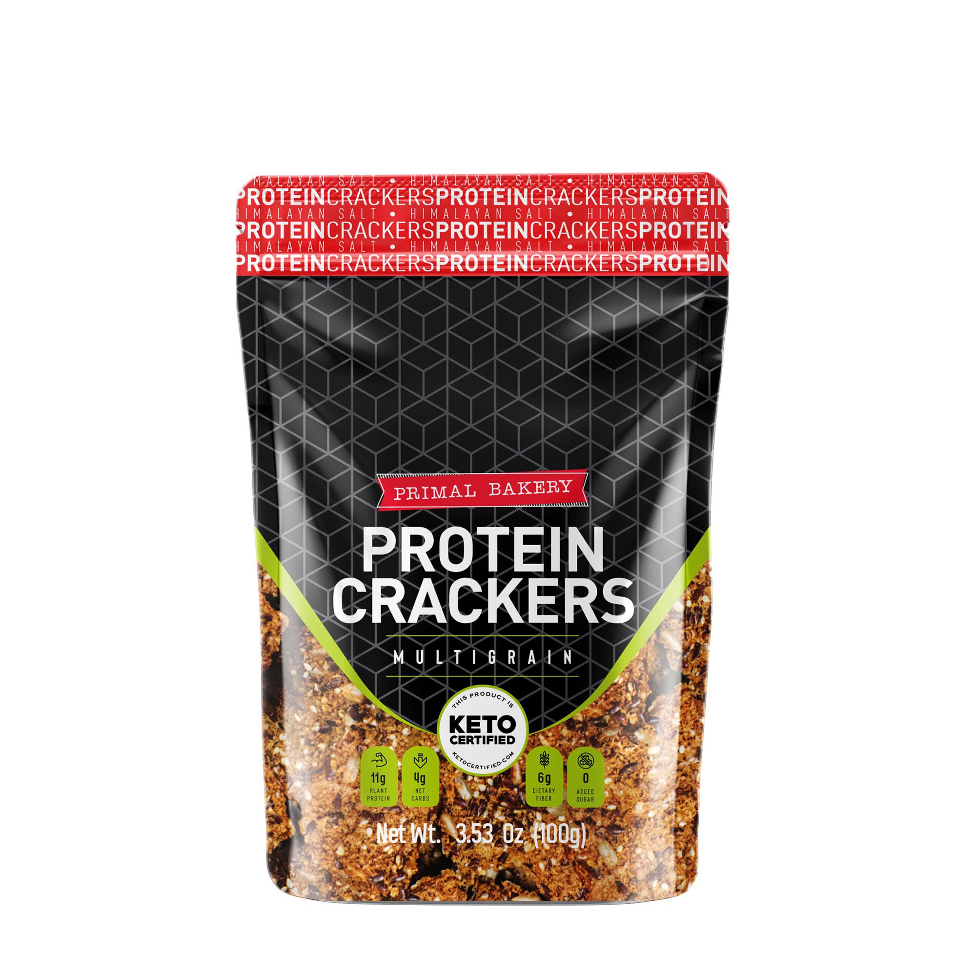 Protein Keto Crackers Multigrain Multigrain GNC