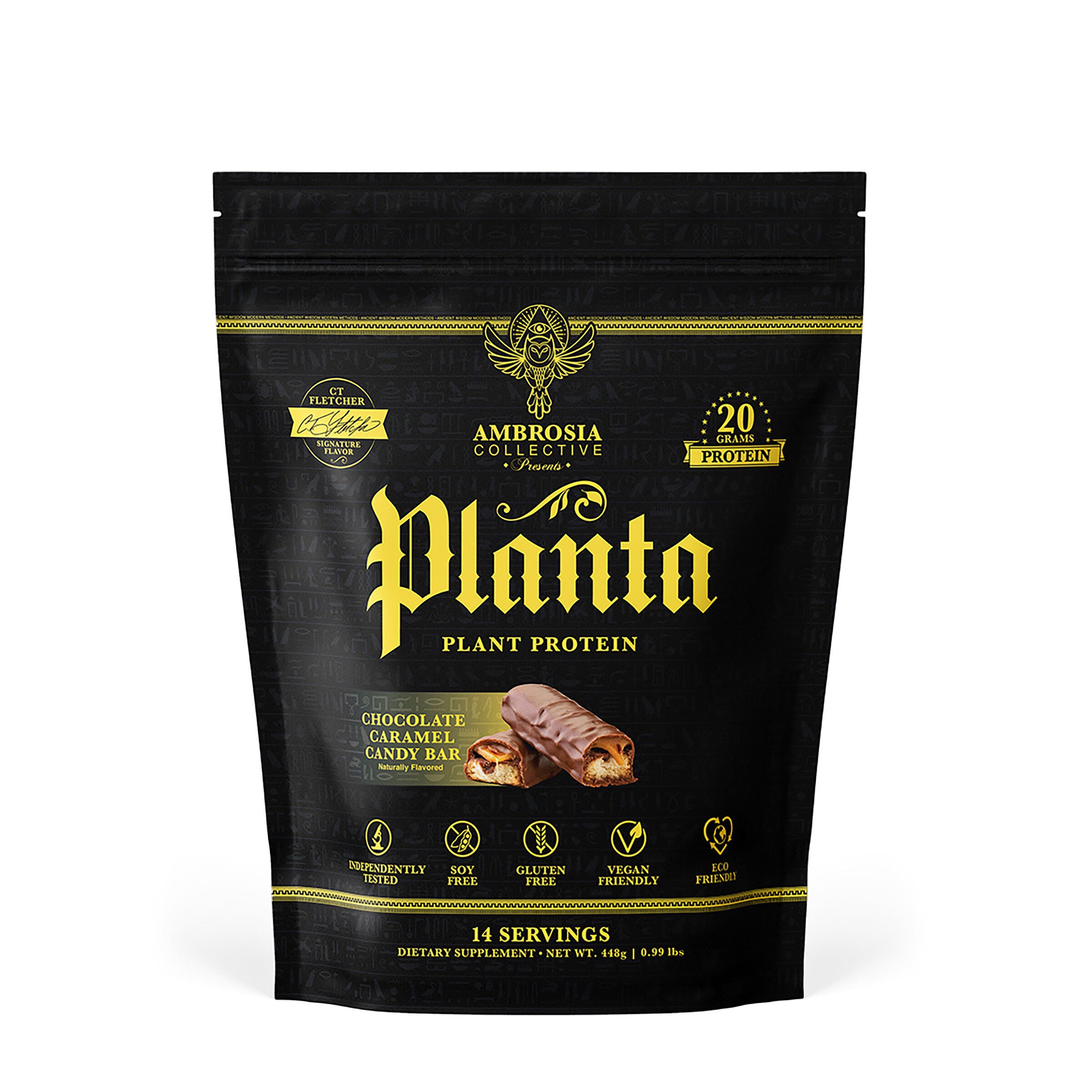 Plant Protein - Chocolate Caramel Candy Bar (14 Servings)  | GNC