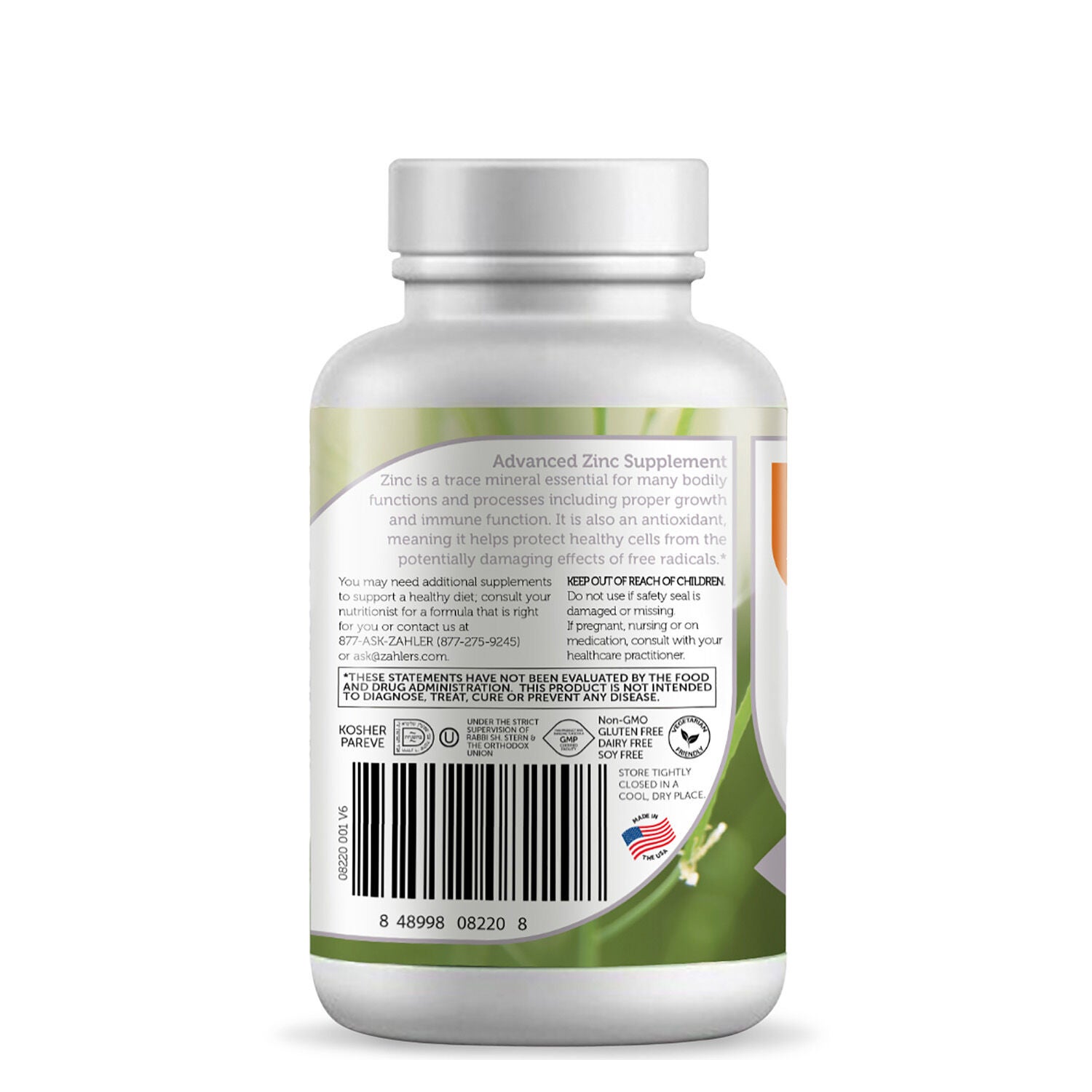 Zinc - 90 Capsules (90 Servings)