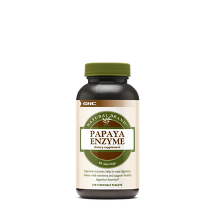 Papaya Enzyme - 240 Tablets &#40;80 Servings&#41;  | GNC