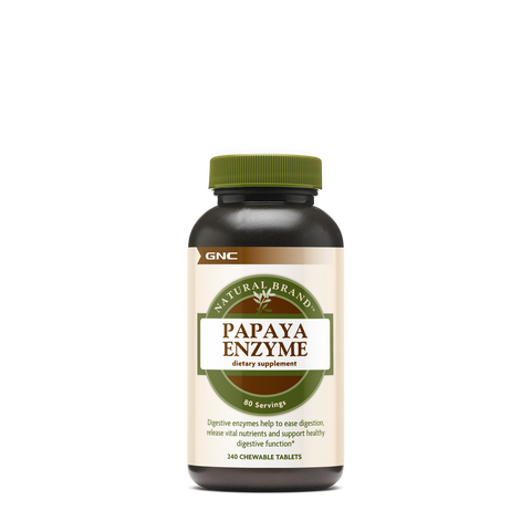 Papaya Enzyme - 240 Tablets &#40;80 Servings&#41;  | GNC