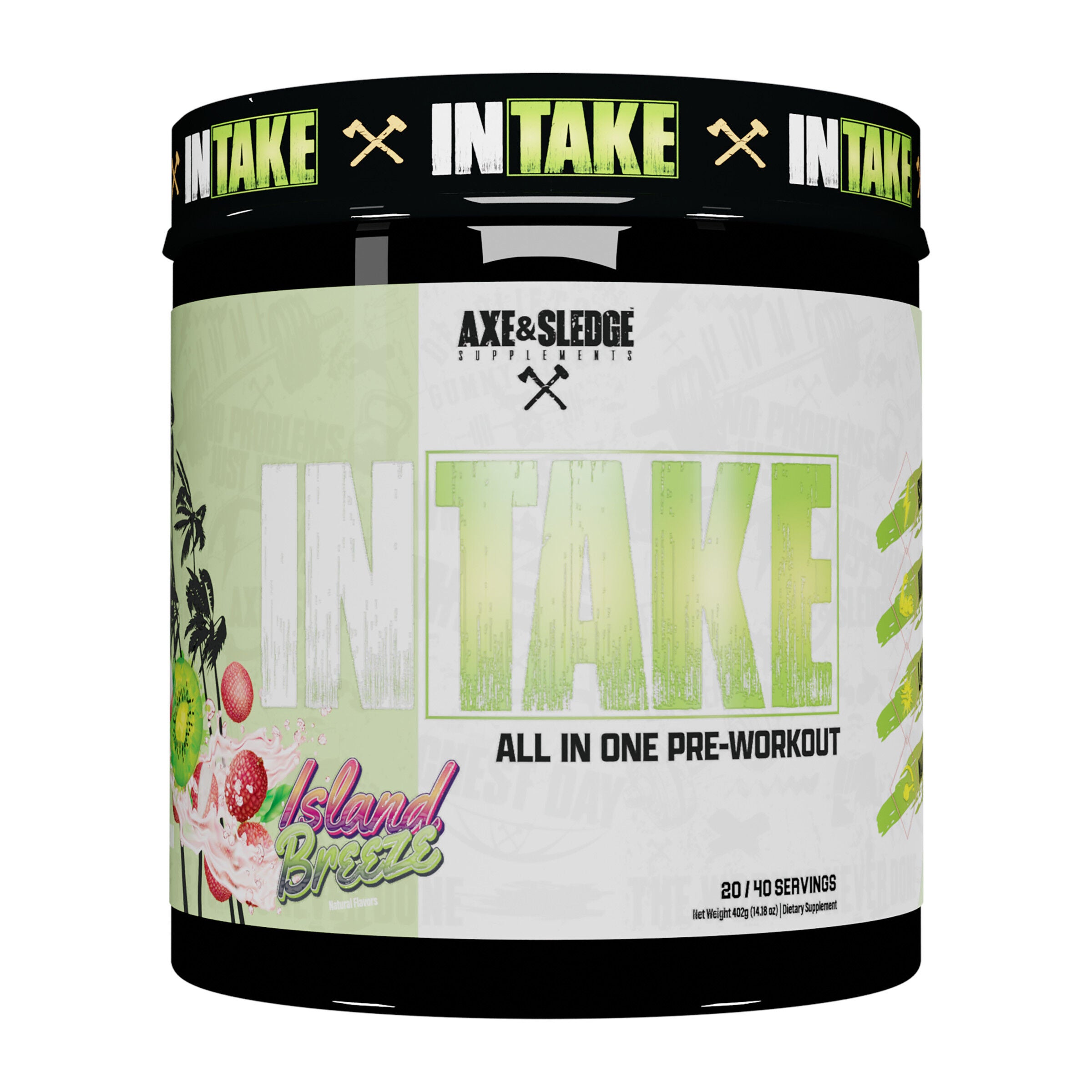 Intake All-In-One Pre-Workout - Island Breeze (40 Servings) Island Breeze | GNC