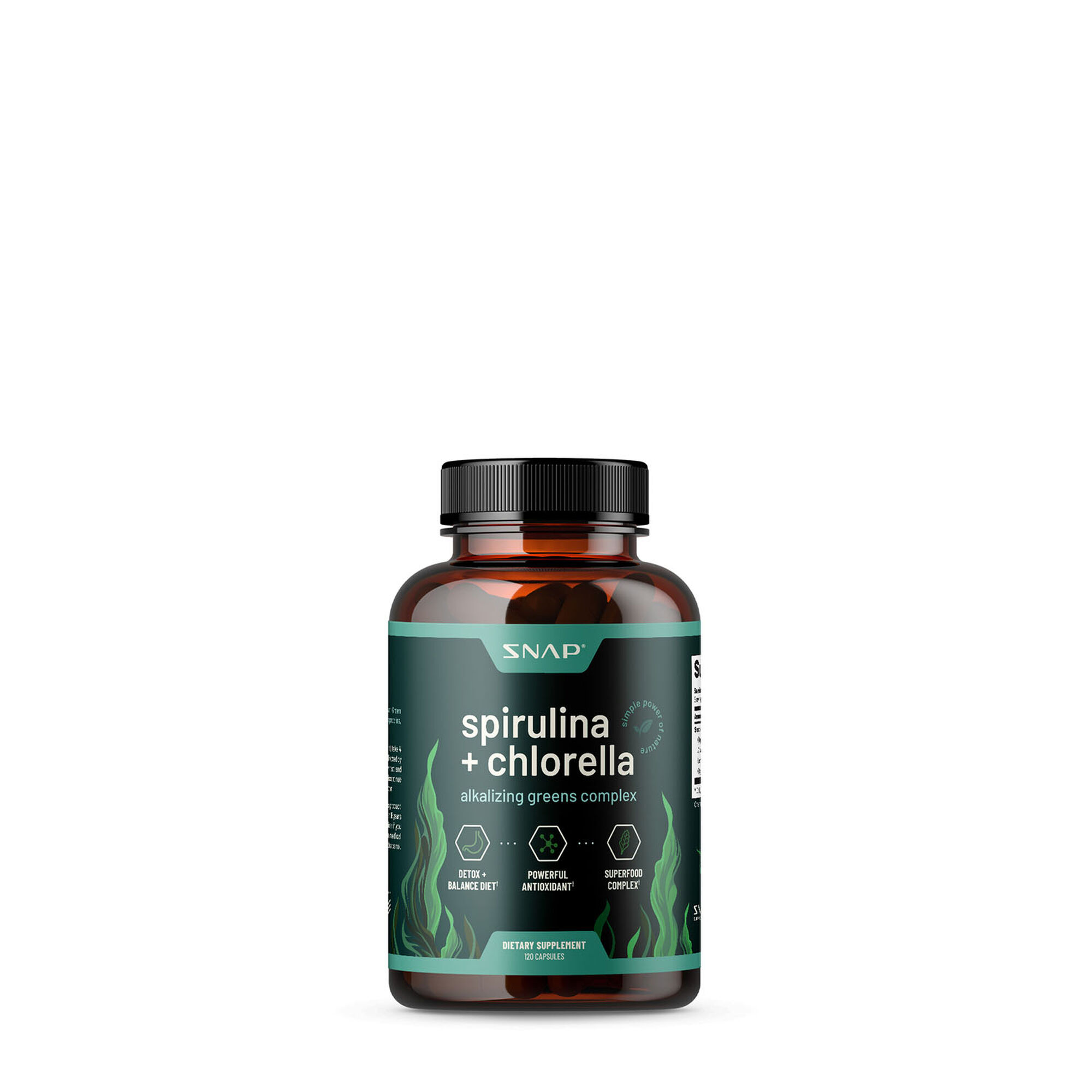 formeel van nu af aan buurman SNAP® Supplements Organic Spirulina + Chlorella | GNC