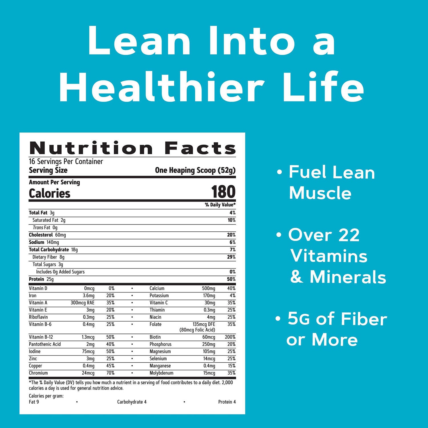 Lean Shake&trade; 25 - Banana &#40;16 Servings&#41; Banana | GNC